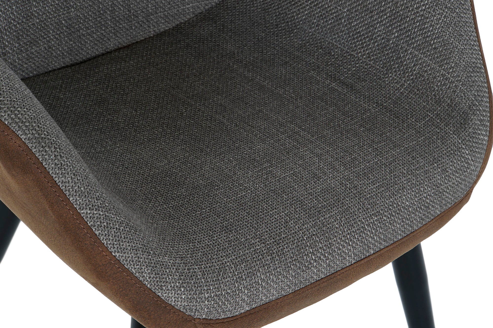 Silla Pu Metal 63X62X84 Marron