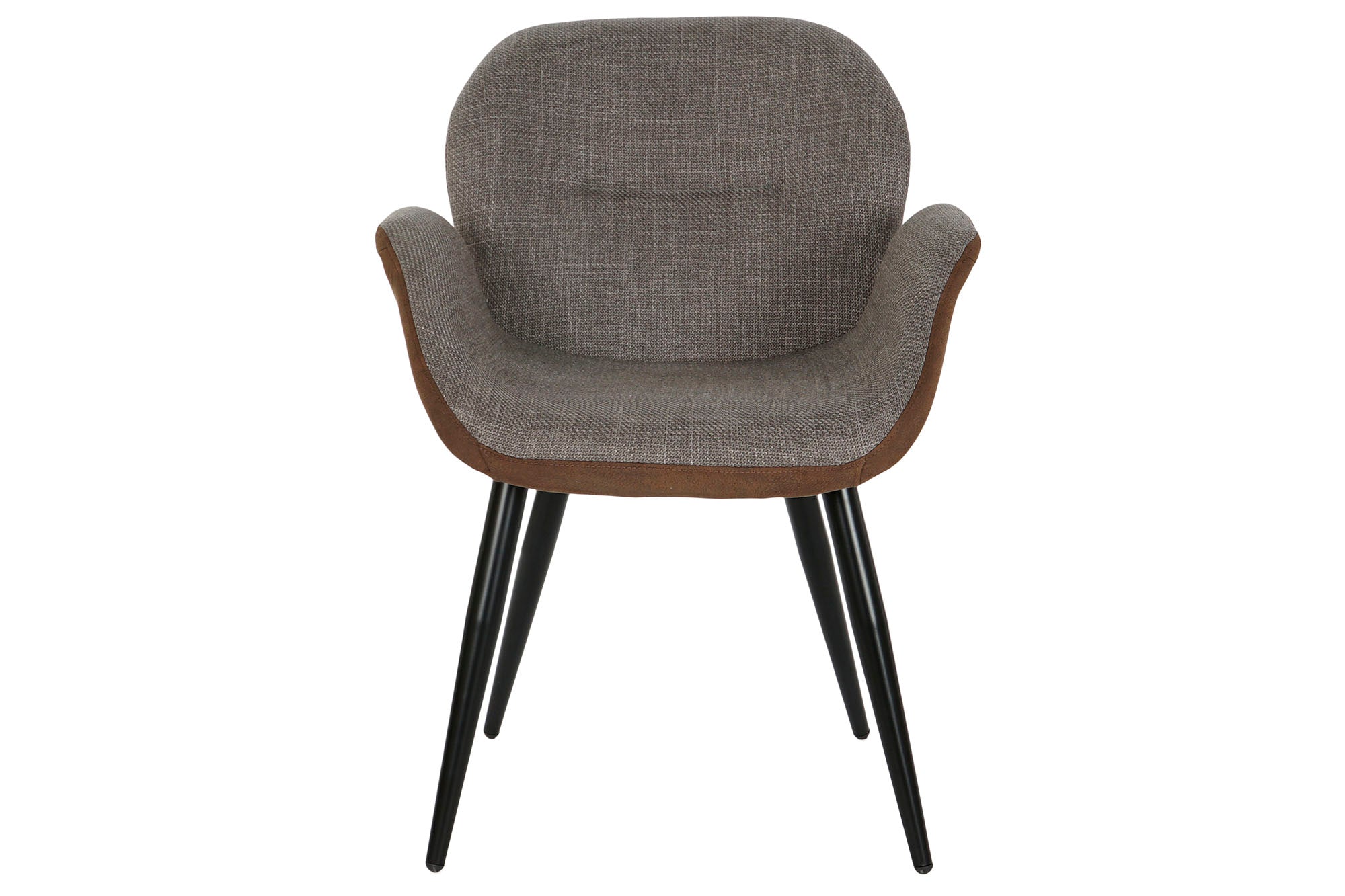 Silla Pu Metal 63X62X84 Marron