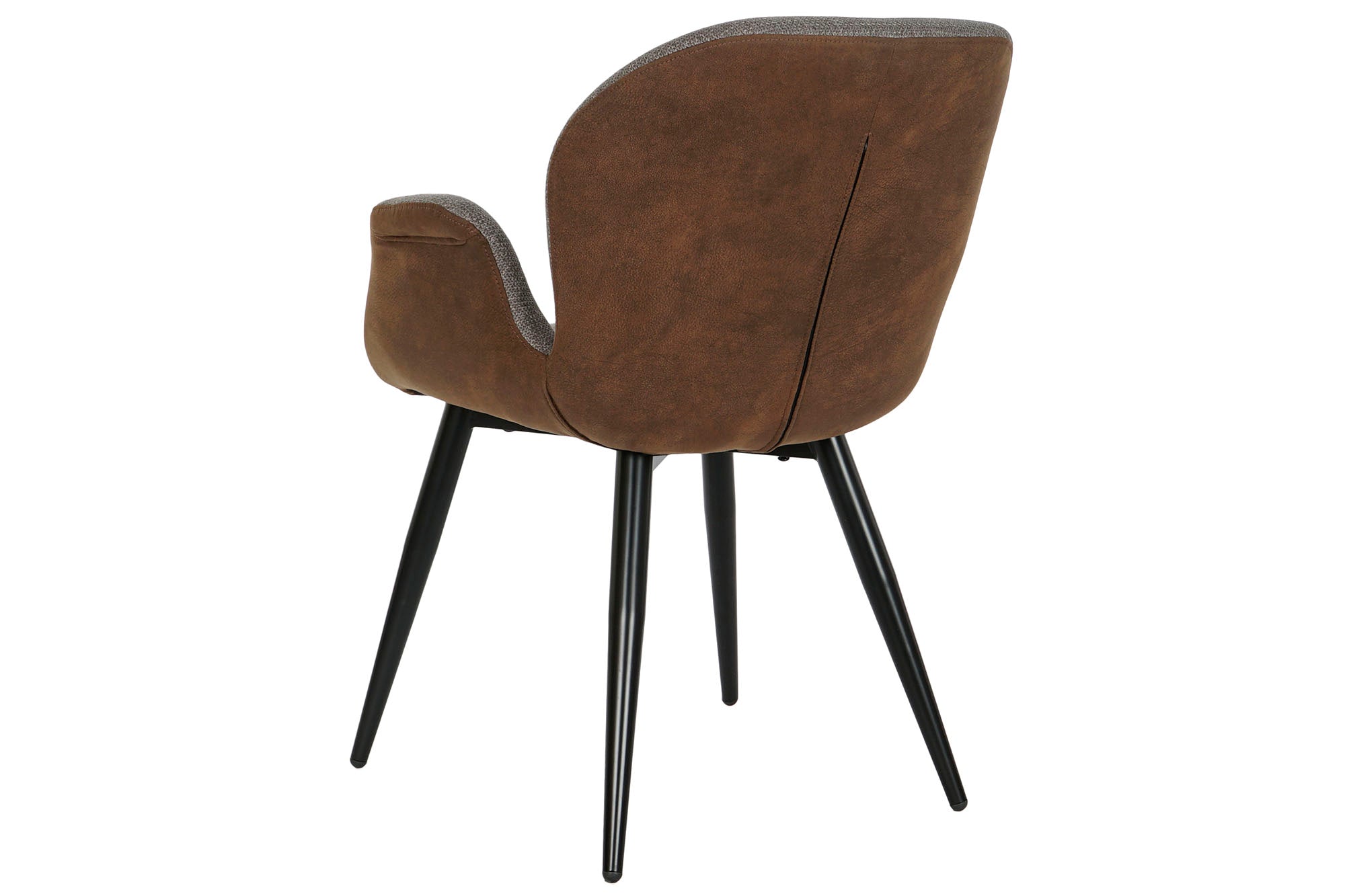 Silla Pu Metal 63X62X84 Marron