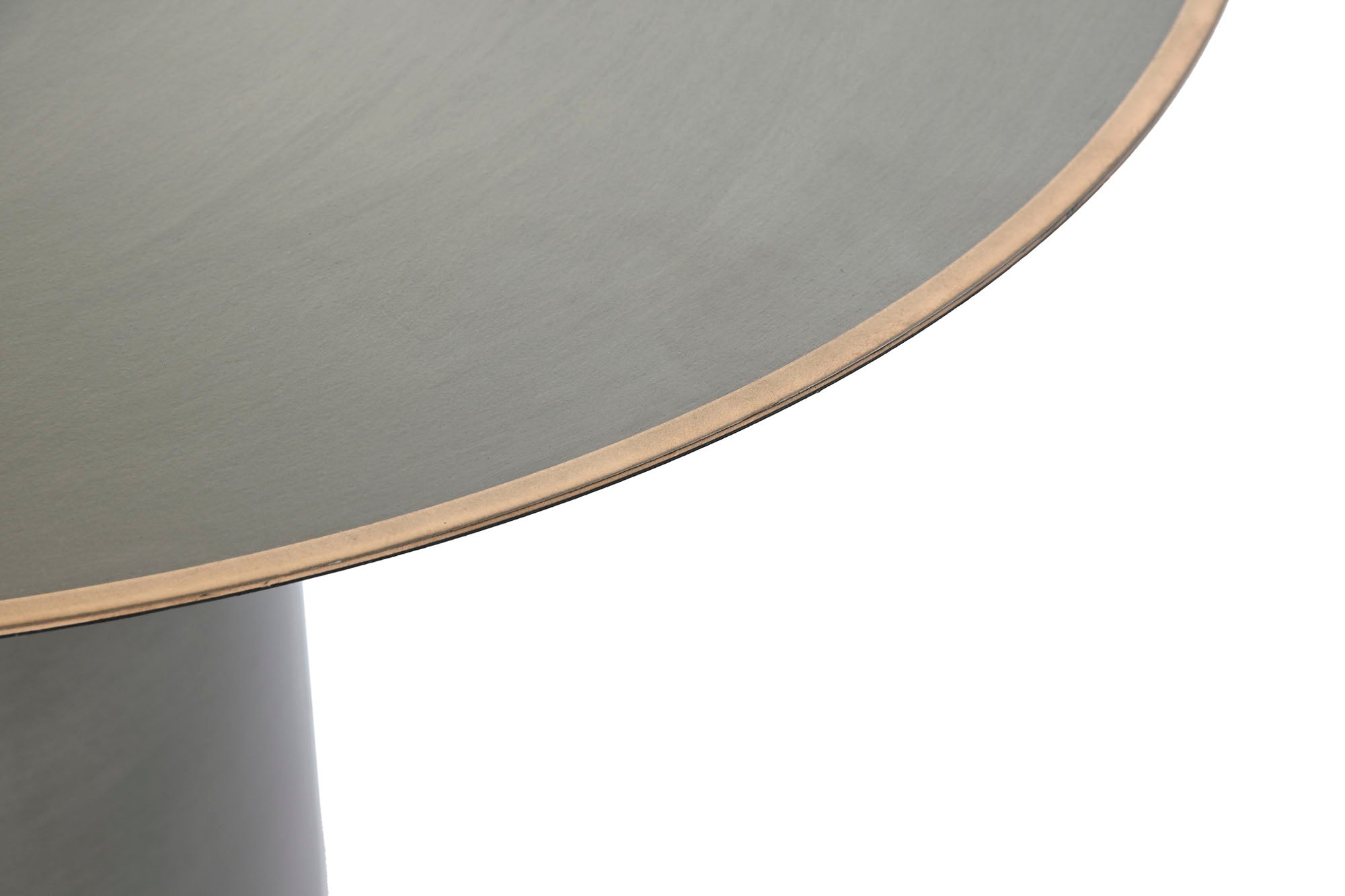 Metal Side Table 60x60x37 Nickel Plated