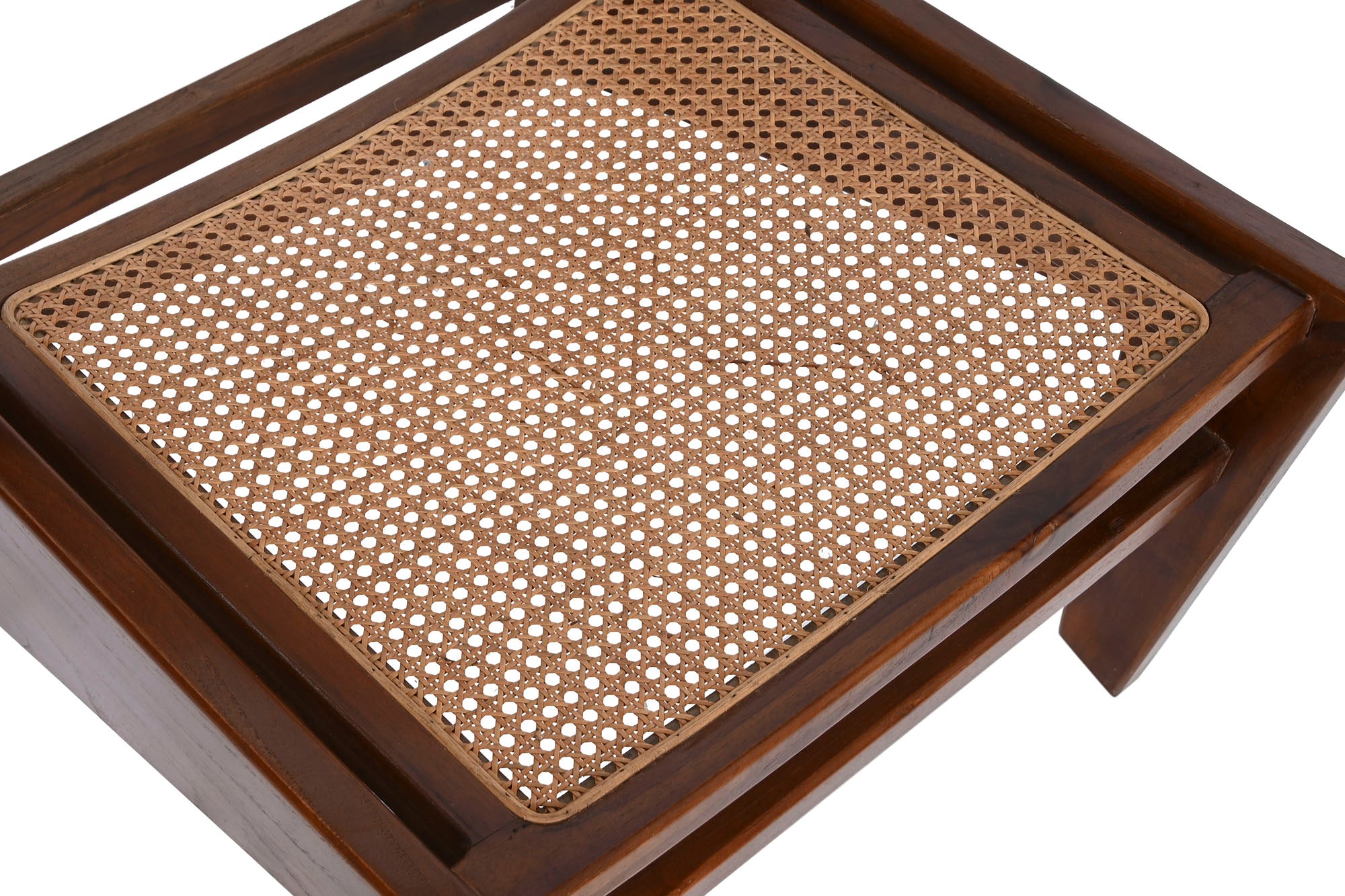 Teak Rattan Armchair 60X77X71 Dark Brown
