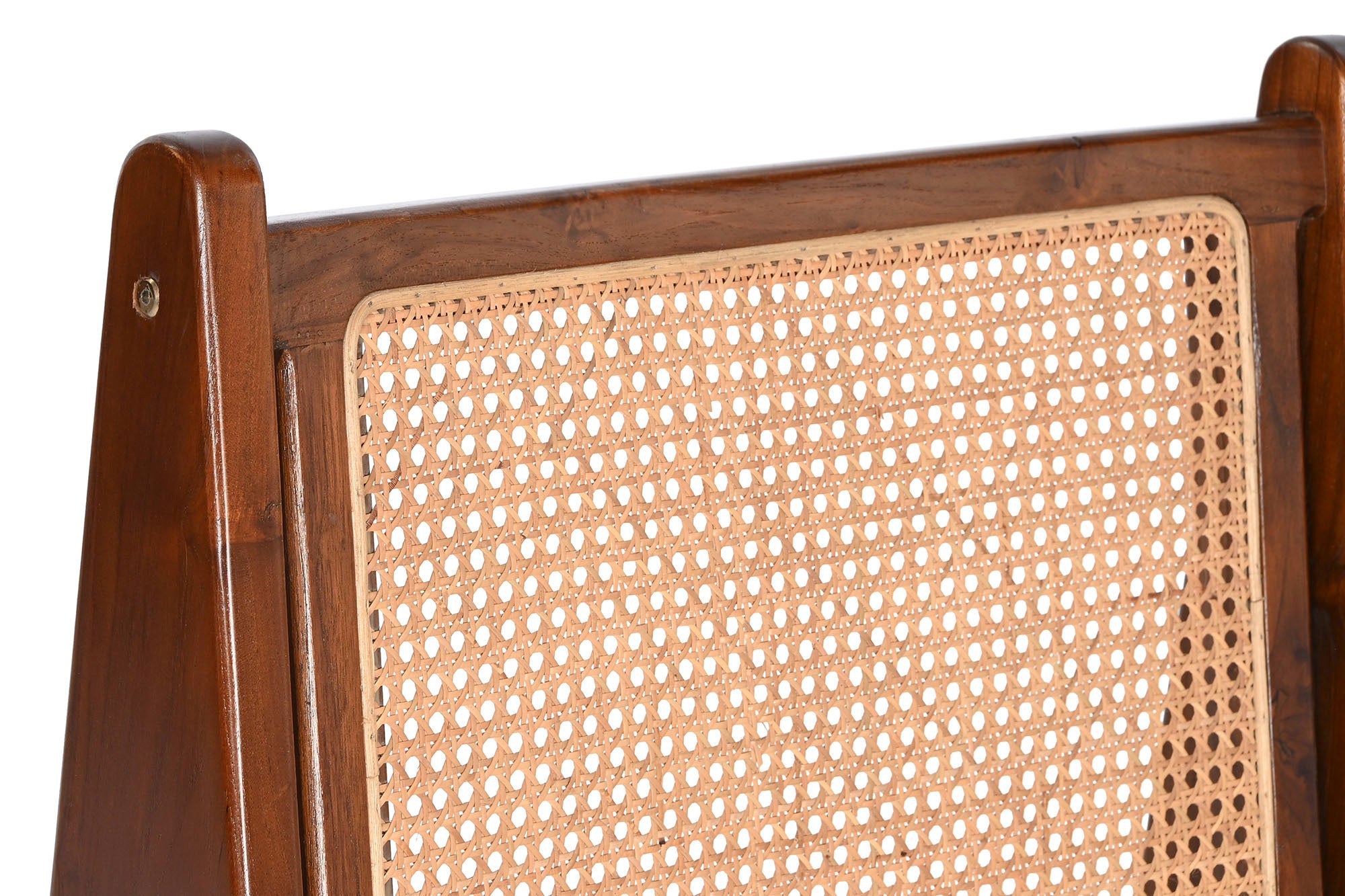 Teak Rattan Armchair 60X77X71 Dark Brown