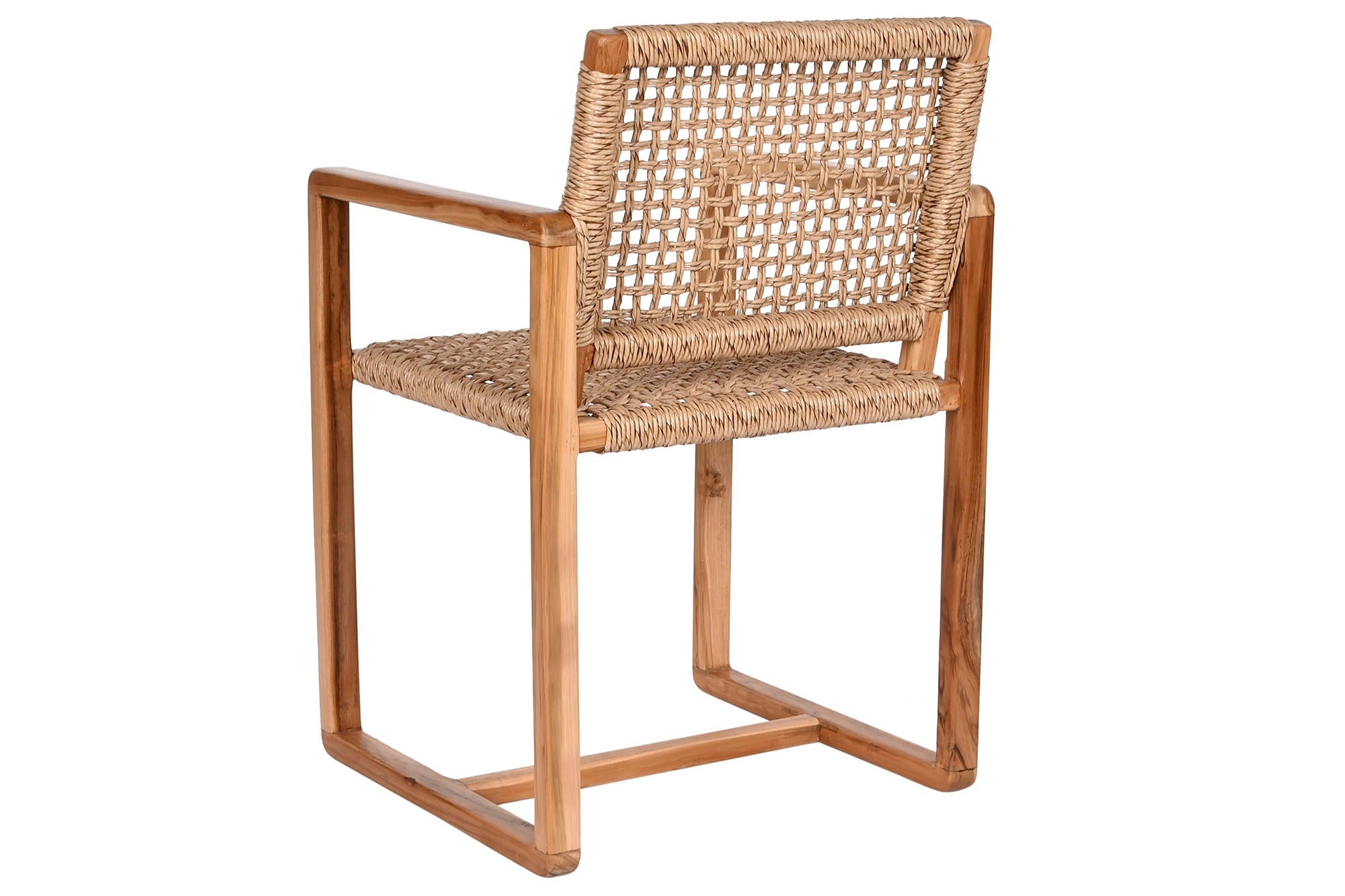 Silla Teca Ratan 54X53X83 Natural