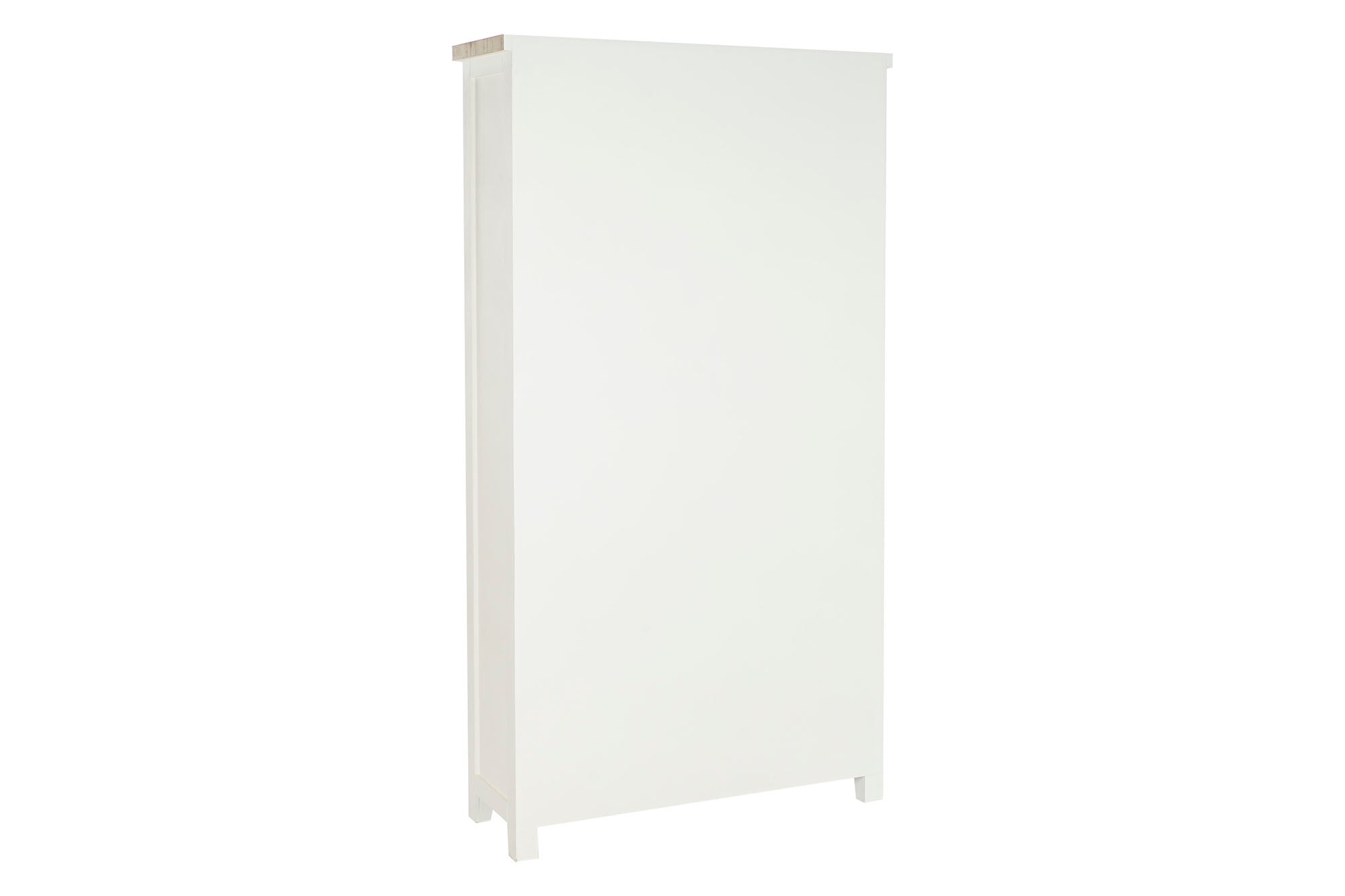 Vitrina Paulownia Cristal 93,5X31X175,5 Beige