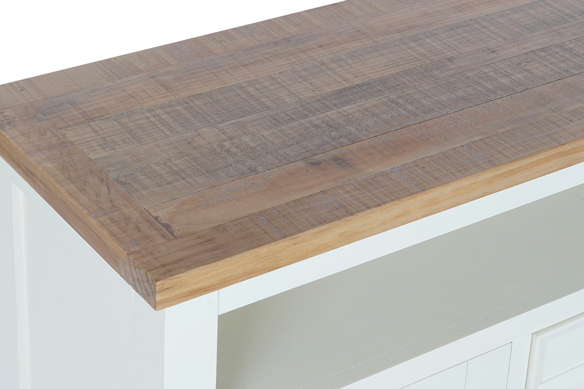 Mueble Tv Paulownia 134,5X35X53,5 2Caj, Beige
