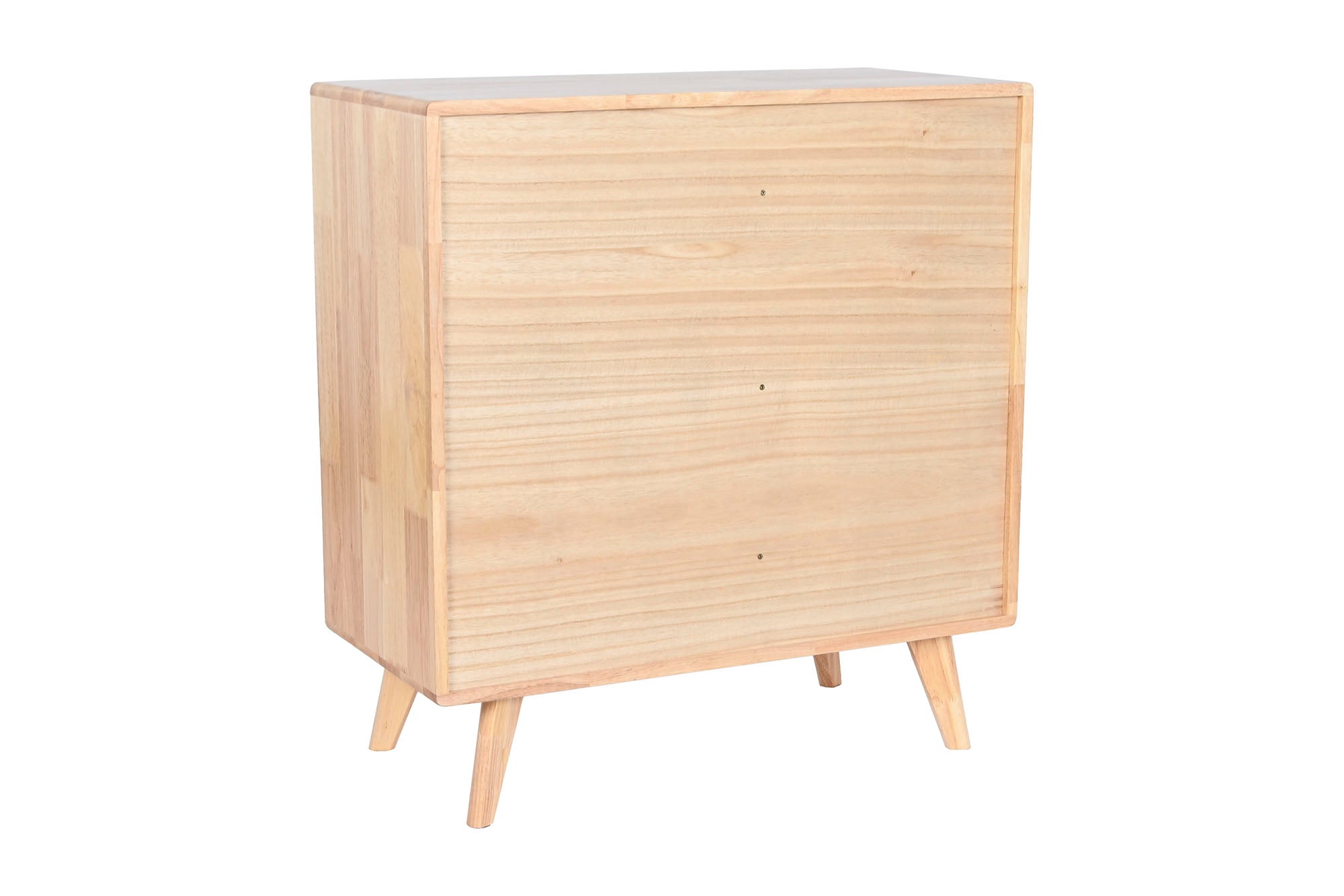 Buffet de madeira de seringueira Ratan 73,5X35X78 22,85 Natural
