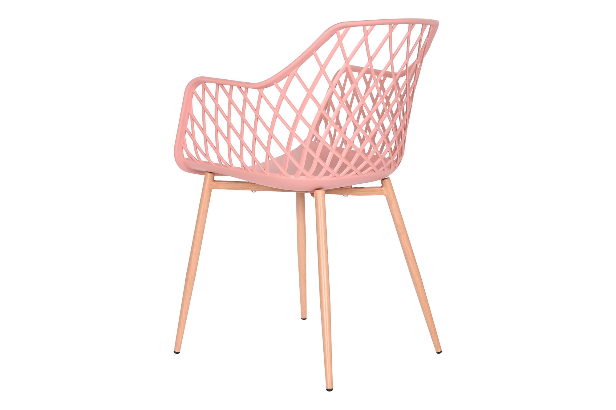 PP Metal Chair 54X58X85 Coral