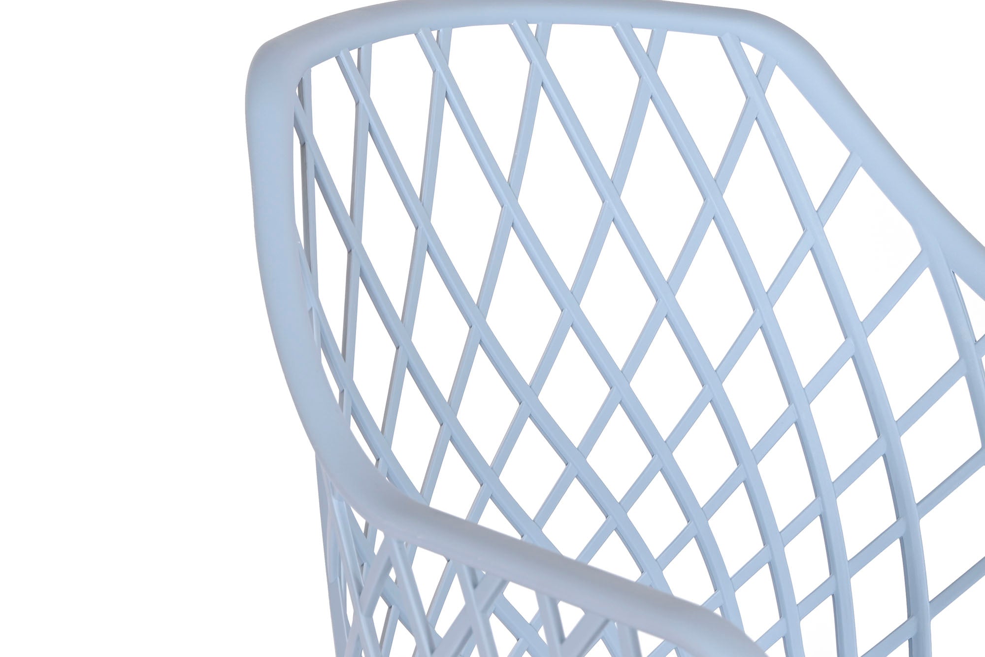 Pp Metal Chair 54X58X85 Light Blue