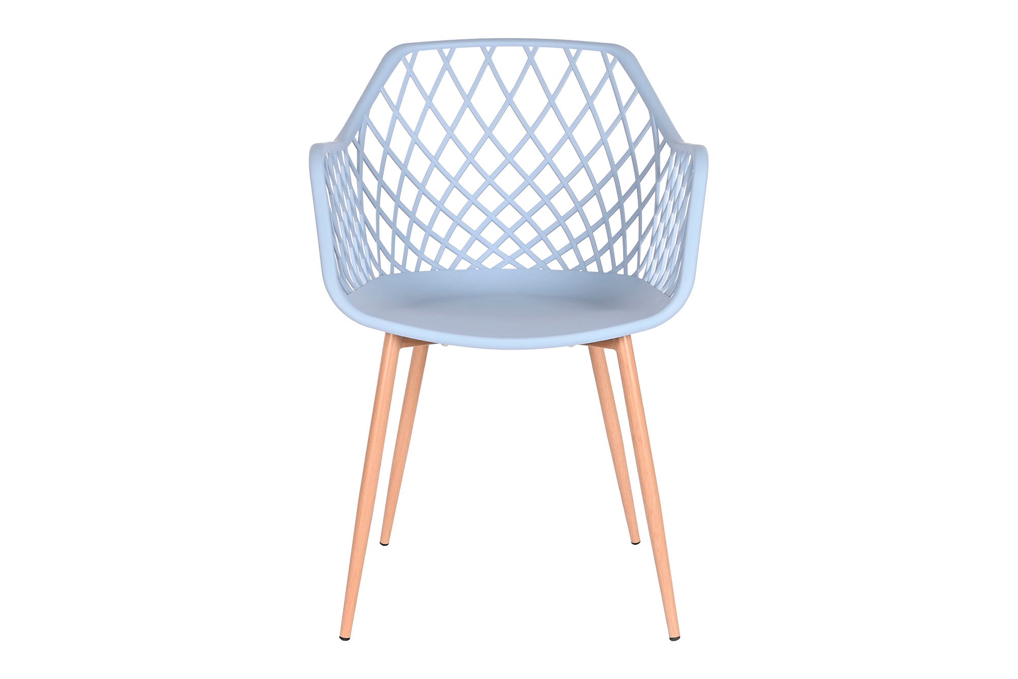 Pp Metal Chair 54X58X85 Light Blue