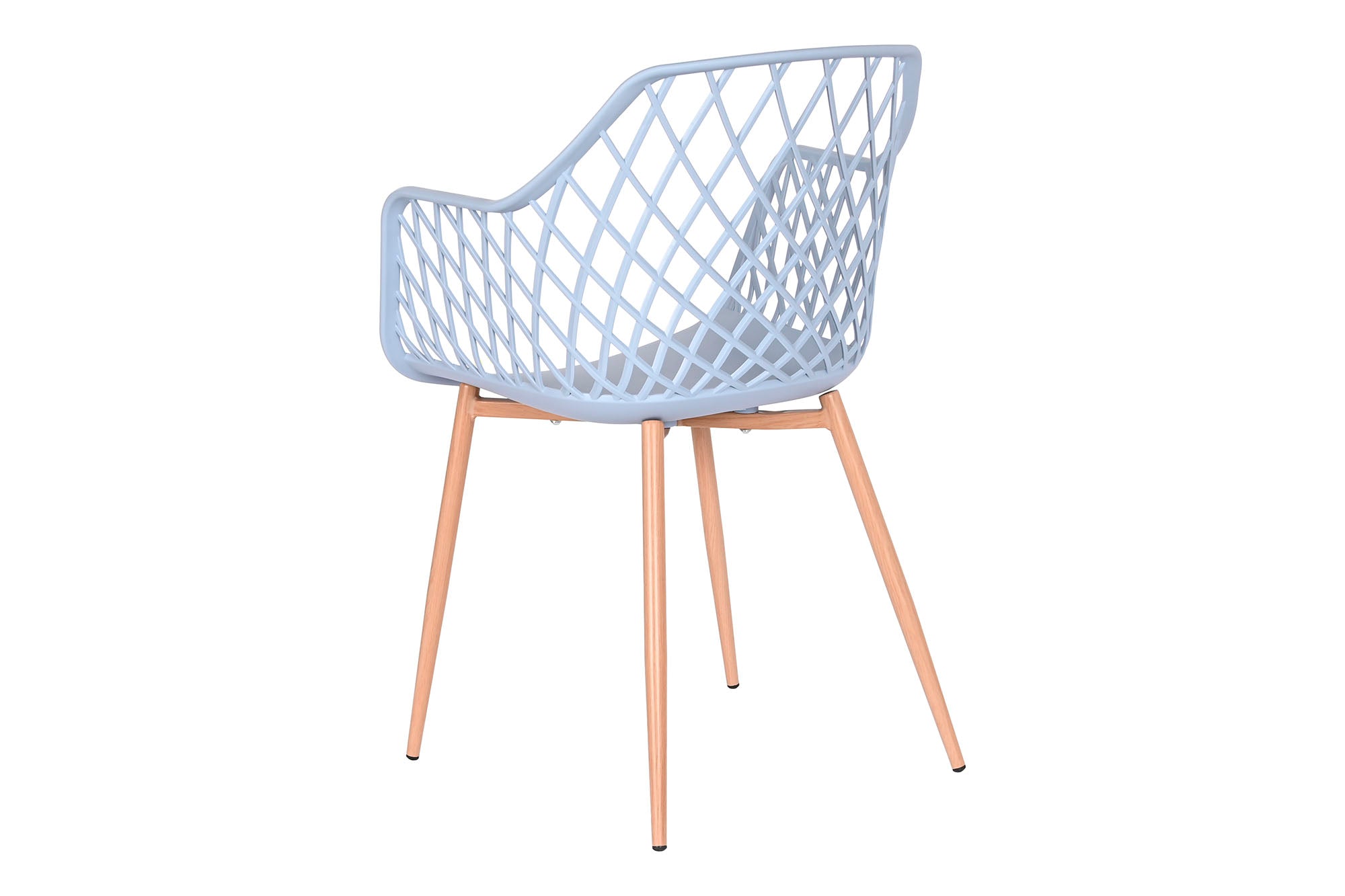 Pp Metal Chair 54X58X85 Light Blue