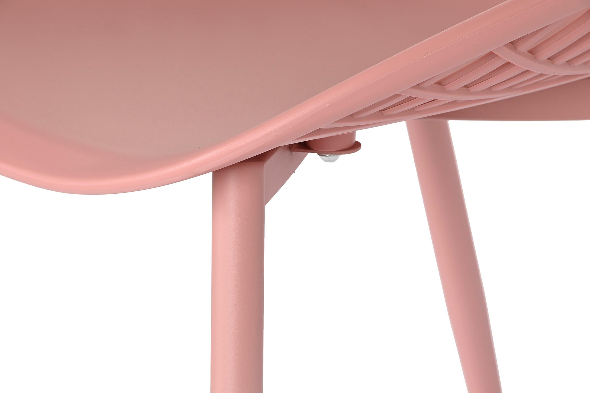 Pp Metal Chair 48.5X55X83.5 Coral