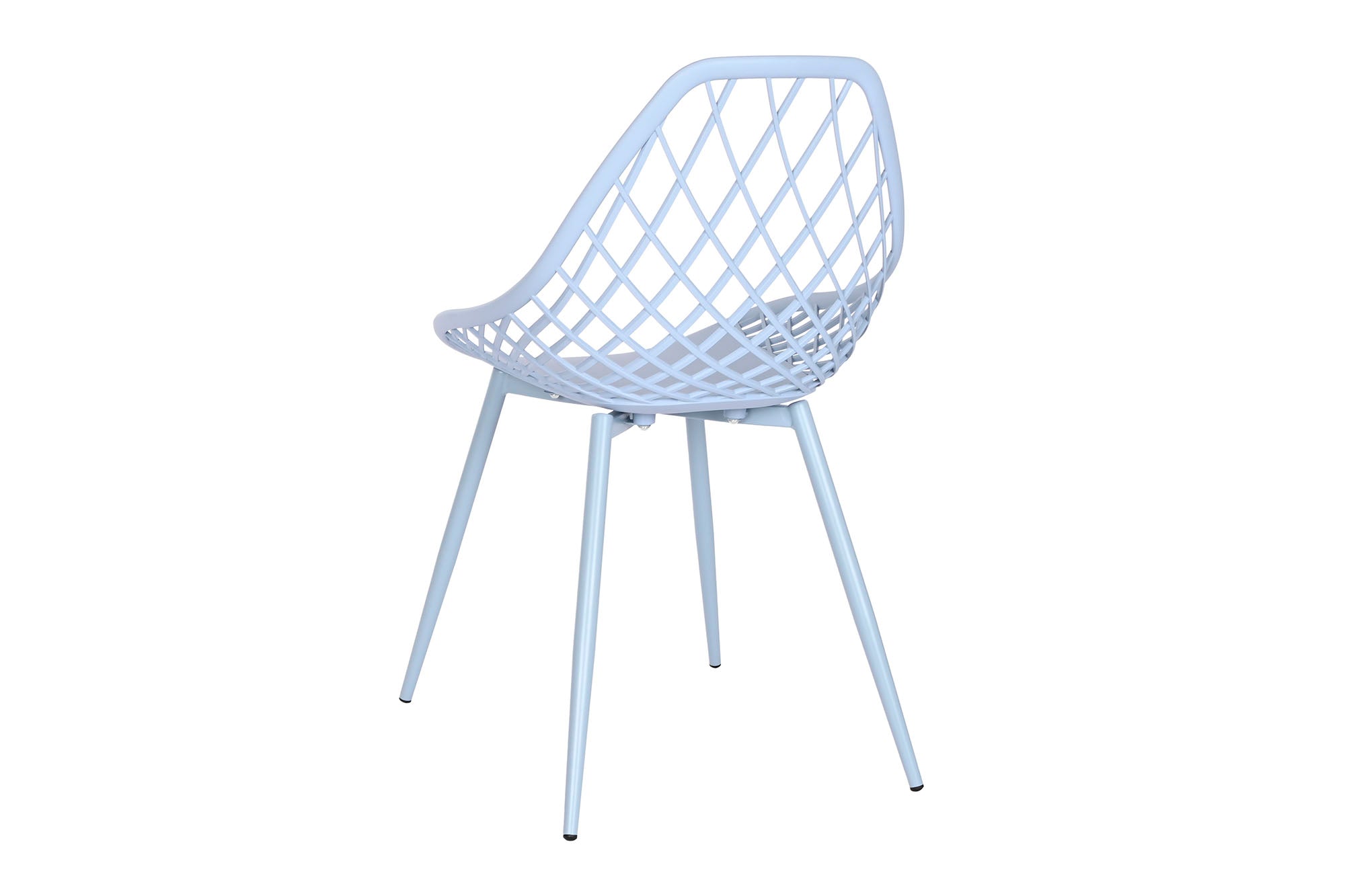 Pp Metal Chair 48.5X55X83.5 Light Blue