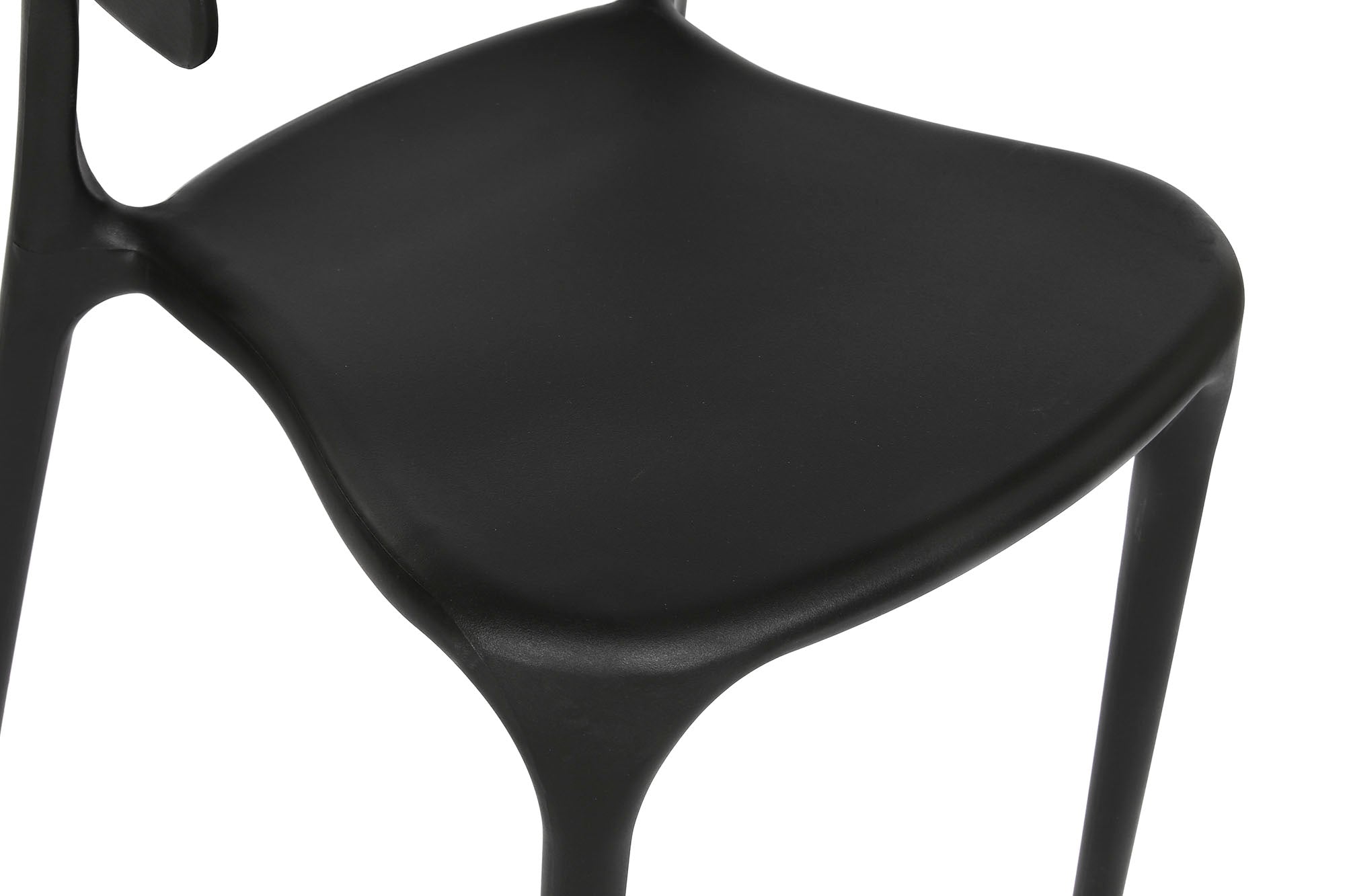 Silla Pp 52X51X77 Tratamiento Uv Negro