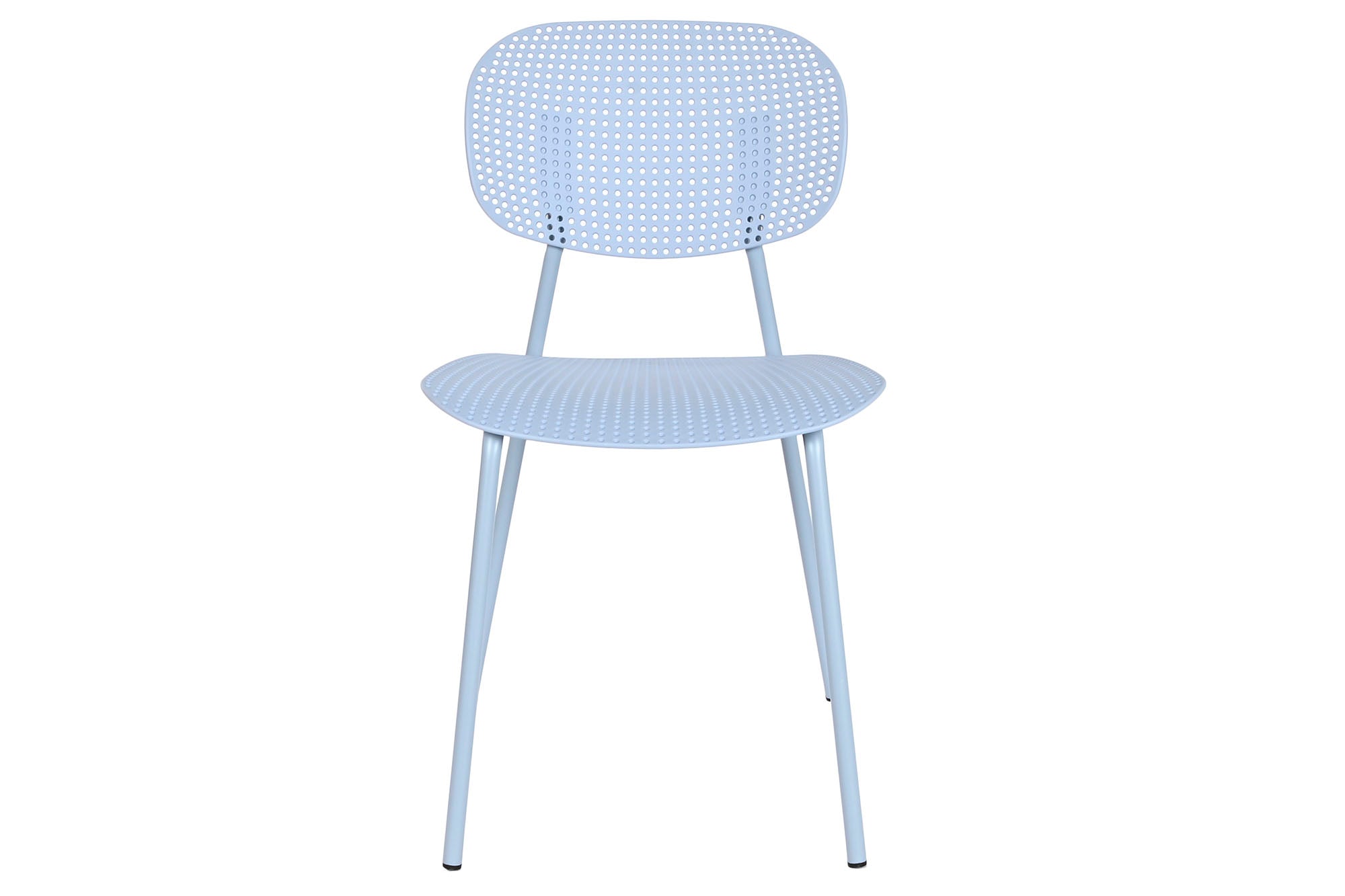 Silla Pp Metal 51,5X46X79 Azul Celeste