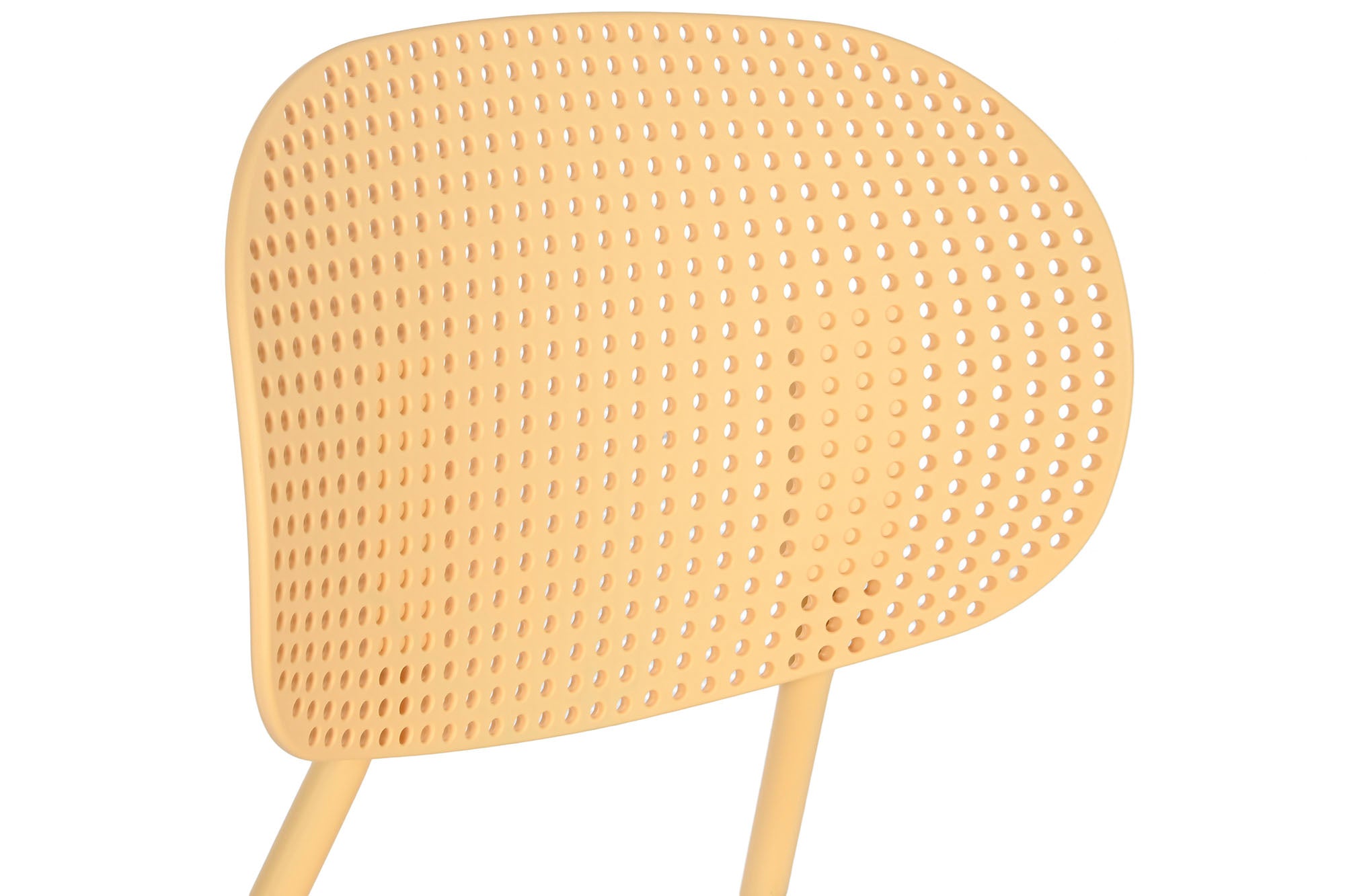 PP Metal Chair 51.5X46X79 Yellow