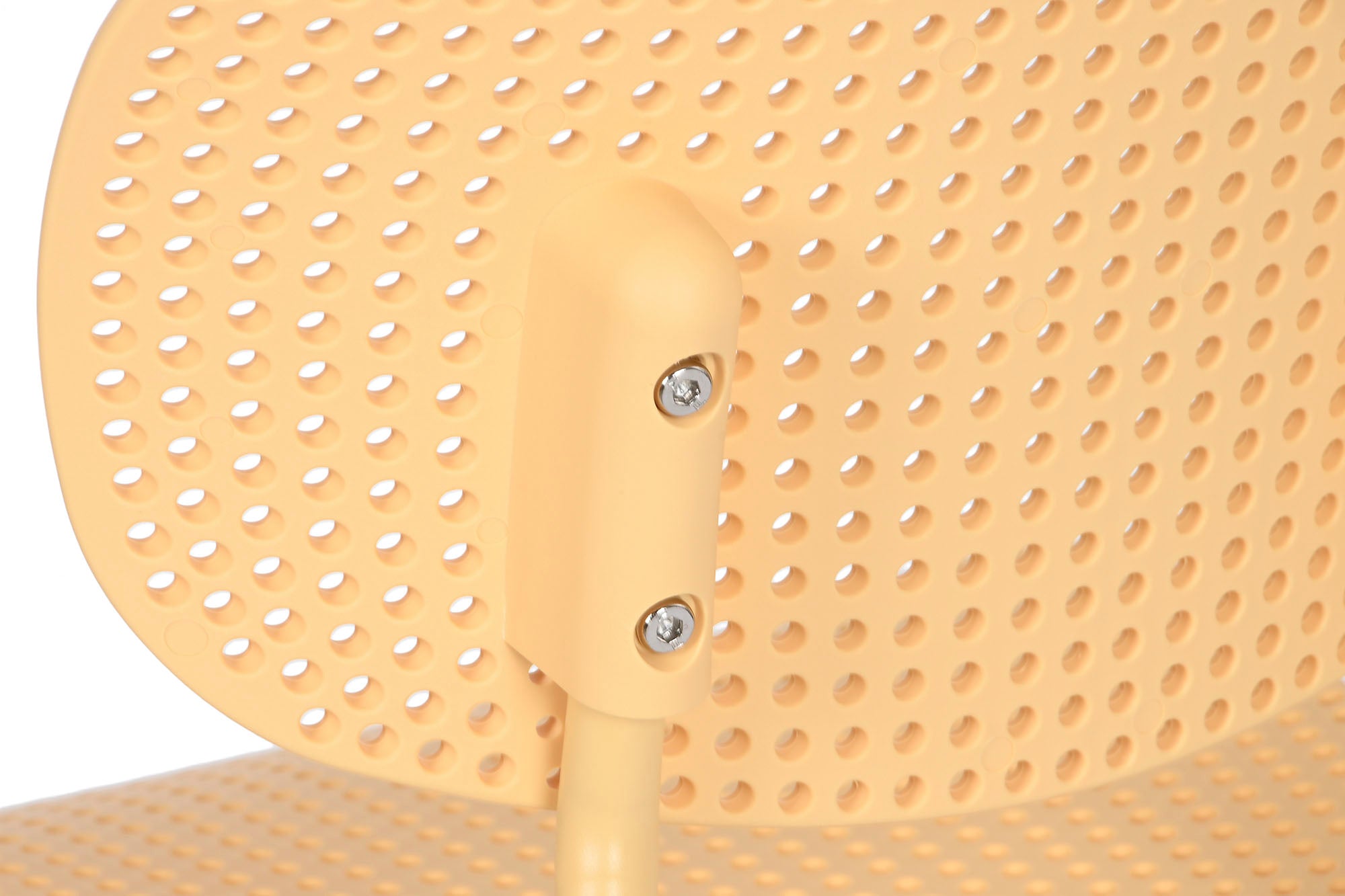 PP Metal Chair 51.5X46X79 Yellow