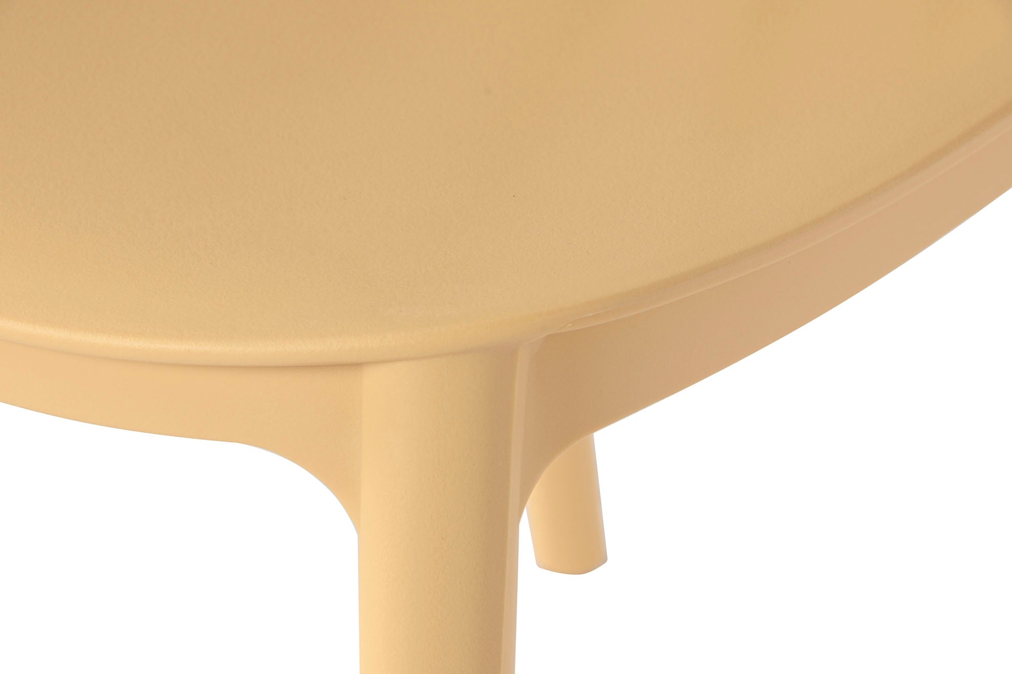 PP Chair 44.5X55.5X81 UV Treatment Yellow