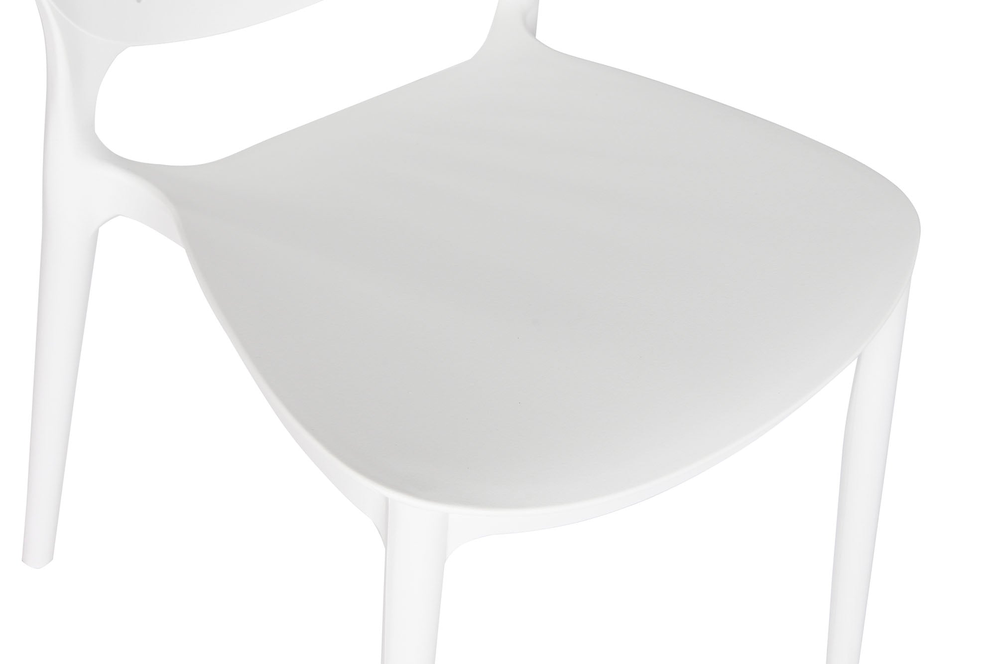 PP Chair 44.5X55.5X81 White UV Treatment