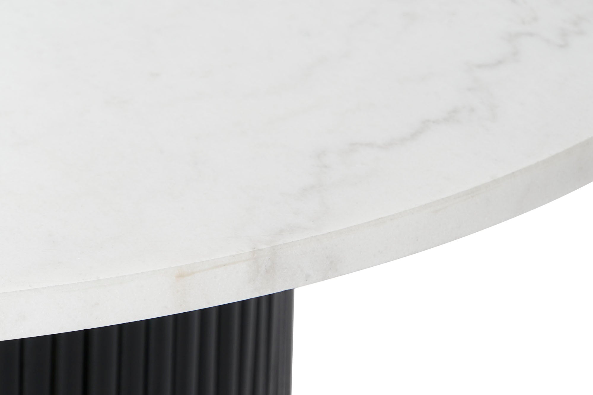 Mesa Centro Marmol Mdf 80X80X42 Blanco