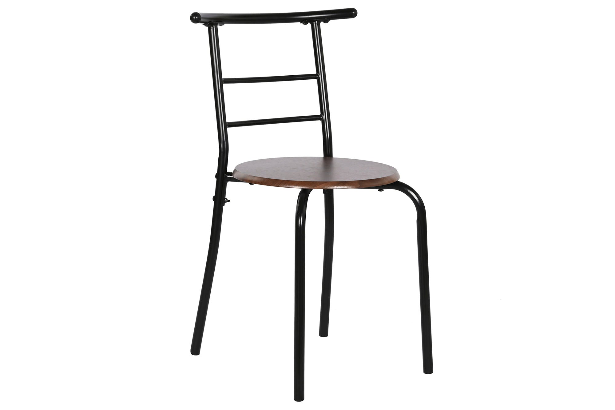 Conjunto de Mesa 5 Mdf Metal 121X55X78 Preto