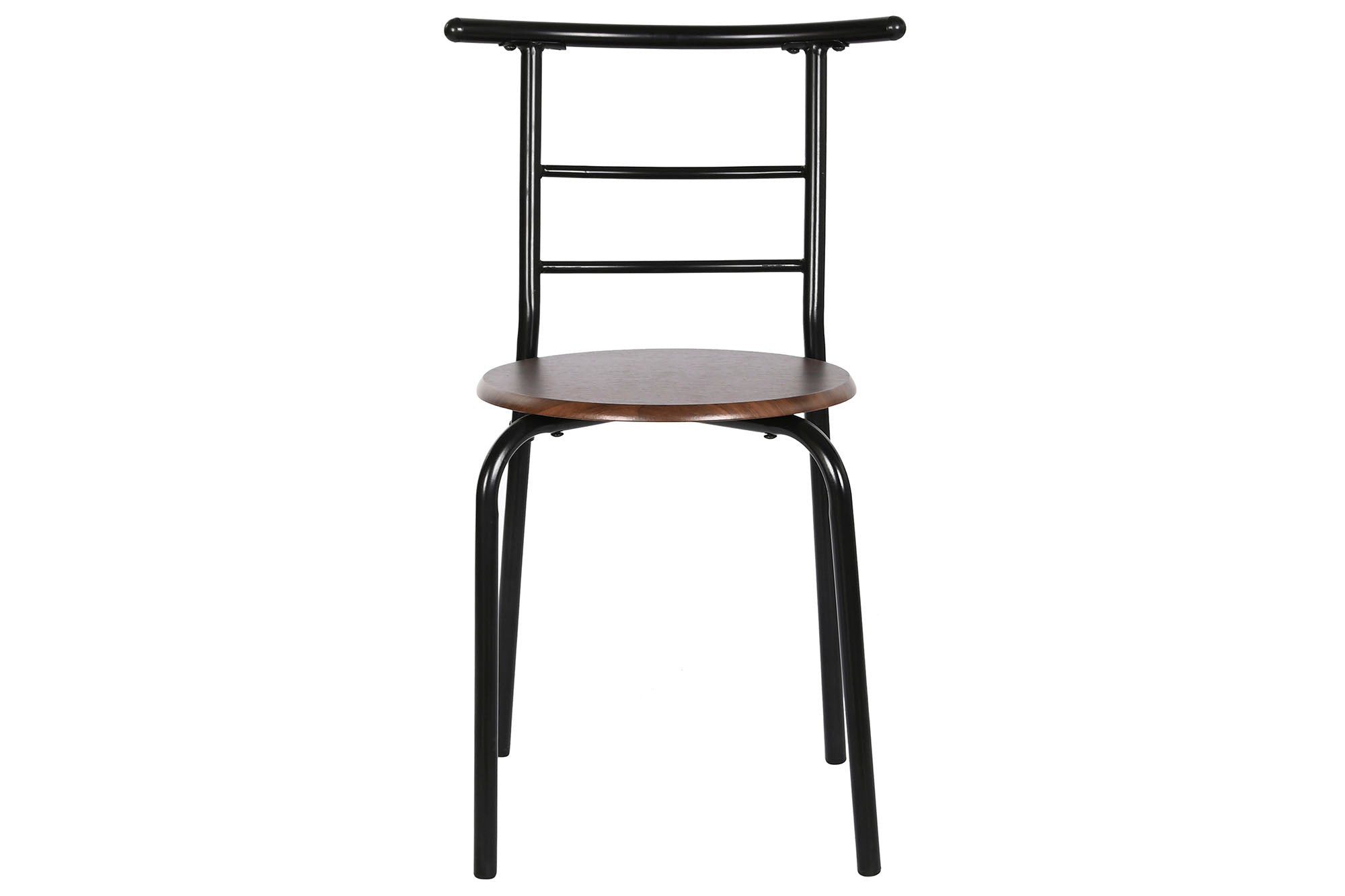 Conjunto de Mesa 5 Mdf Metal 121X55X78 Preto