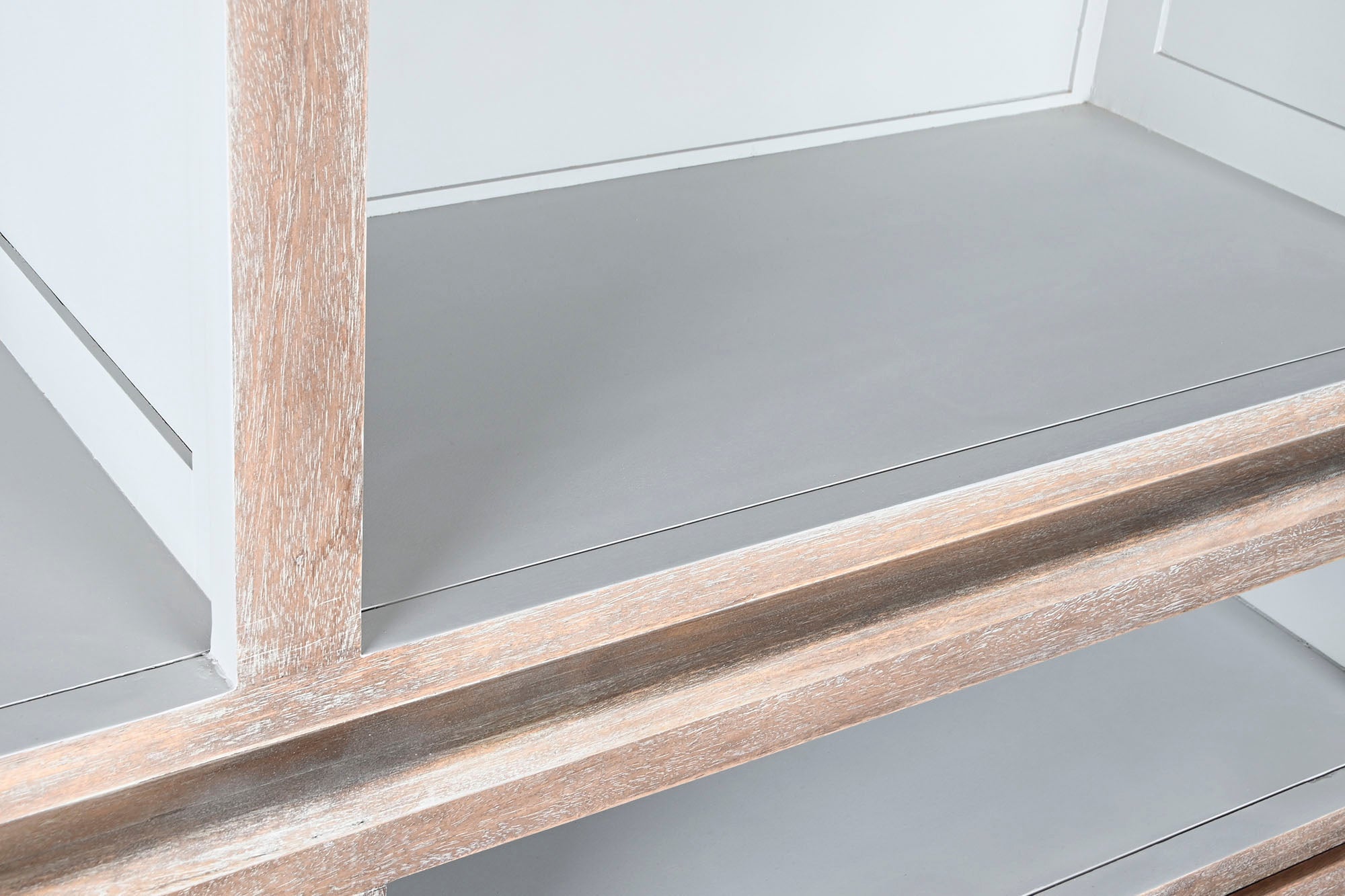 Estanteria Mango 220X45X230 Abierta Natural