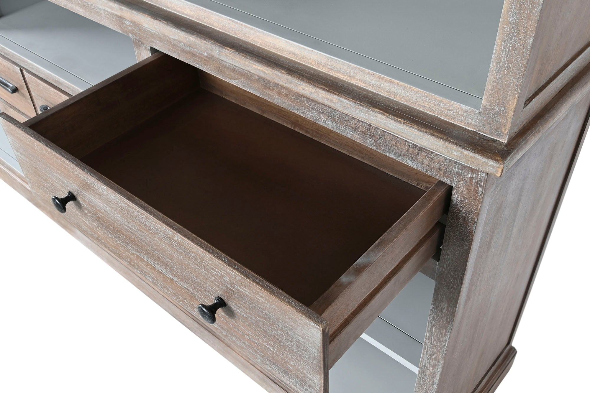 Estanteria Mango 220X45X230 Abierta Natural