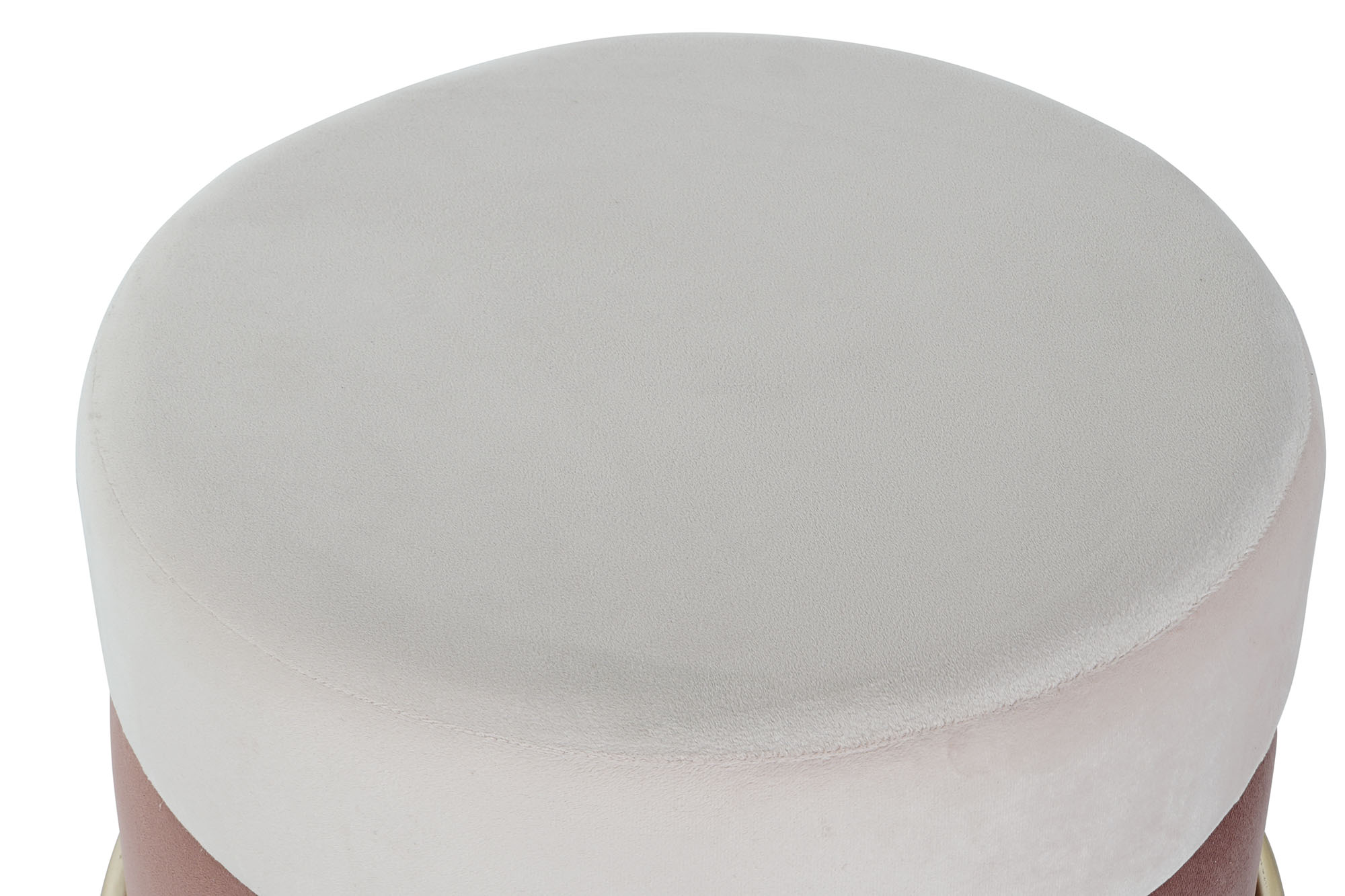 Polyester Metal Footrest 48X48X47 Velvet