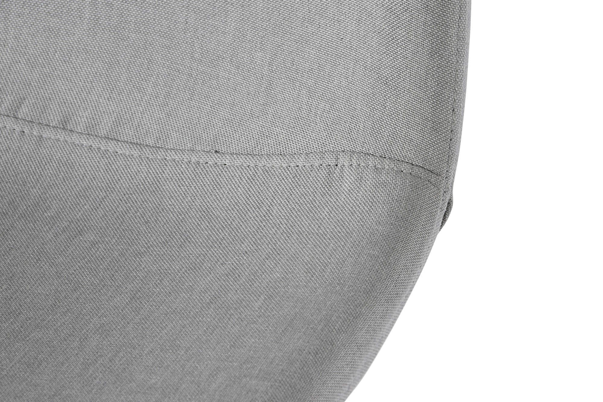 Cadeira de ferro de poliéster 44x51,5x90,5 com aparência de madeira