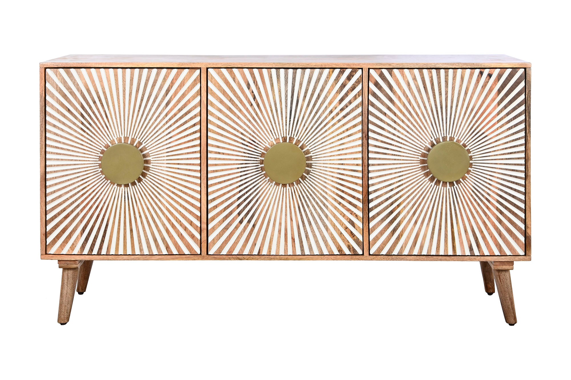 Aparador Mango 145X45X80 42,30 3 Puertas Tallado