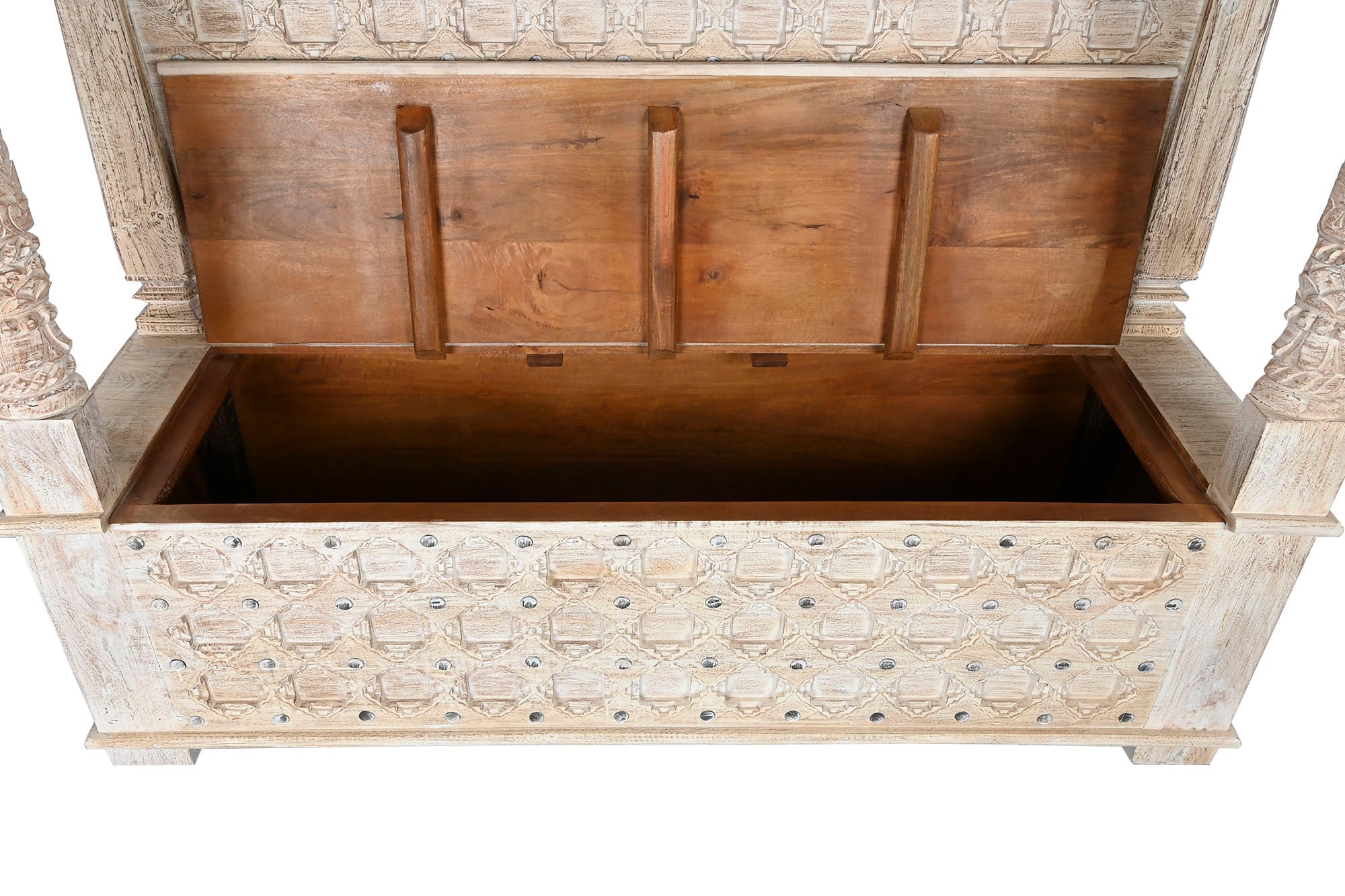 Banco Mango 190X54X215 Natural Envelhecido
