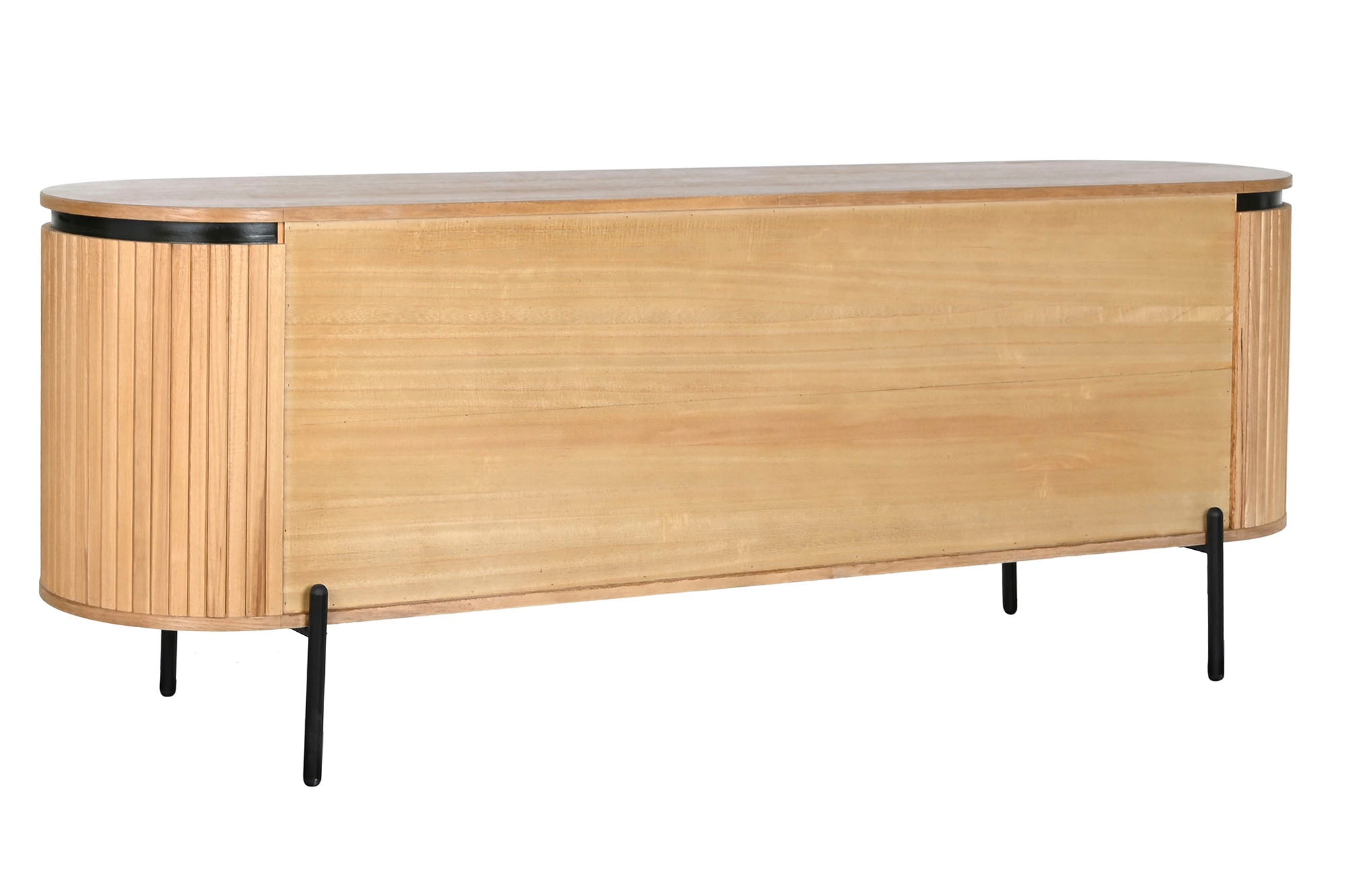 Buffet Paulownia Metal 170X40X80 30,19 Natural