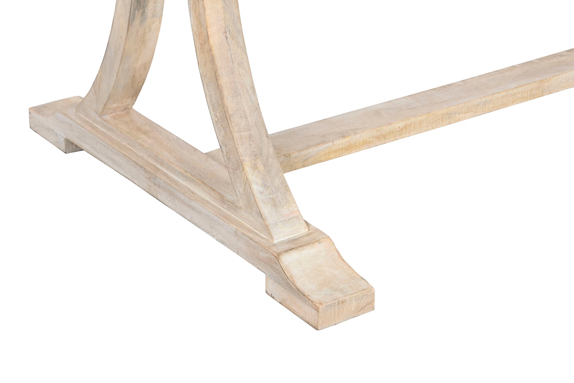 Mesa Comedor Madera Maciza Mango 201X100X76 45,00