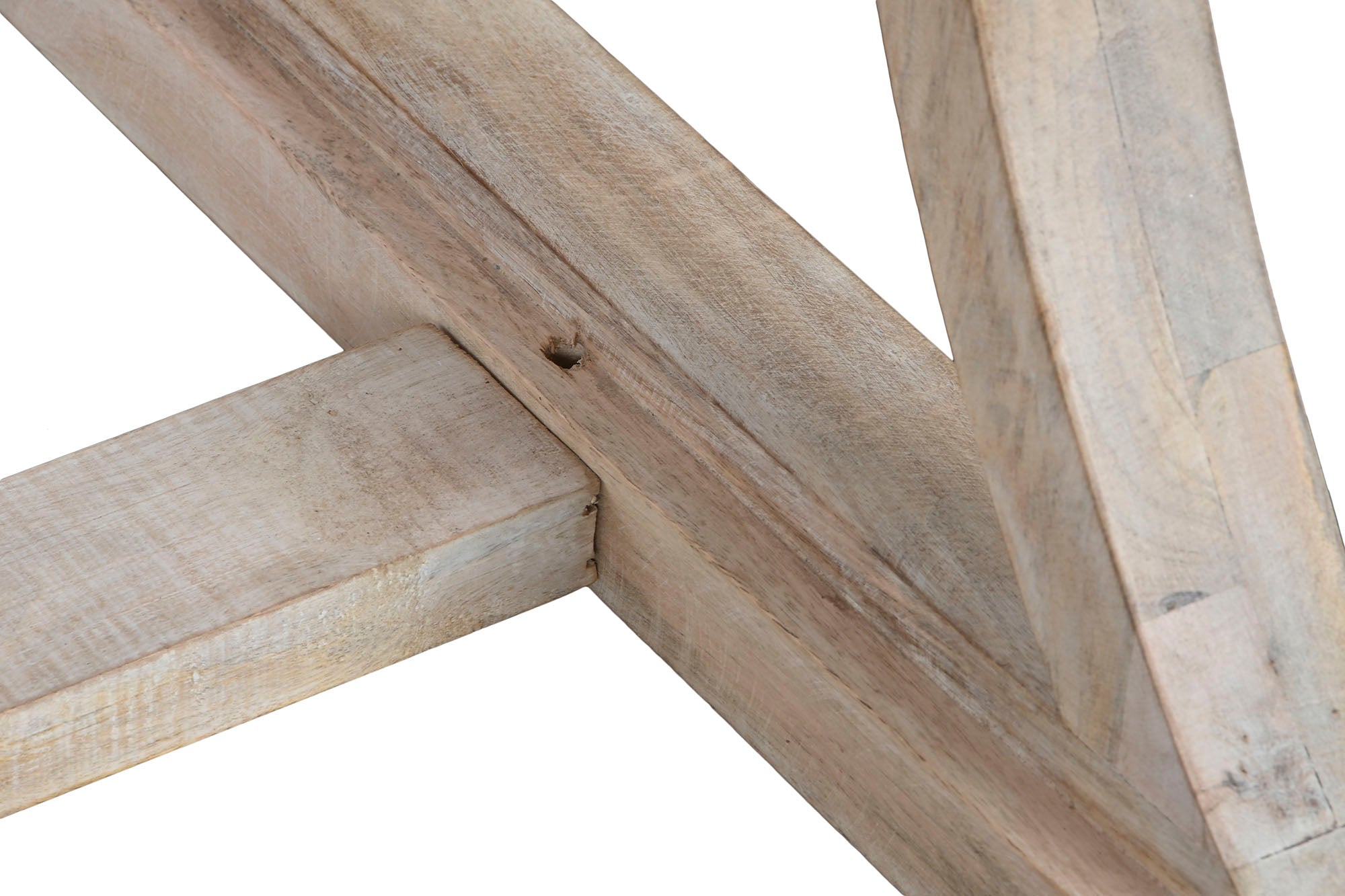 Mesa Comedor Madera Maciza Mango 201X100X76 45,00