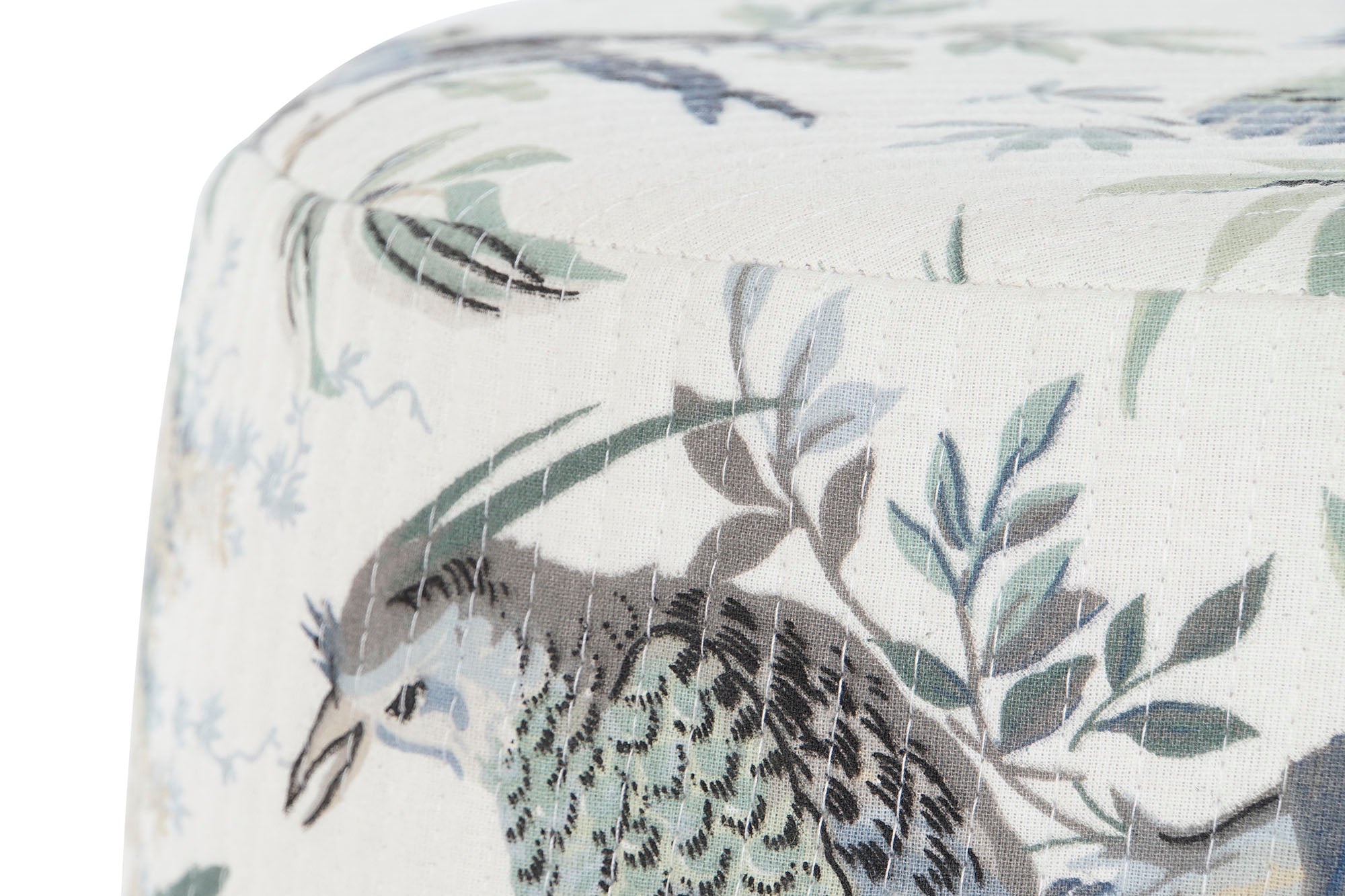 Cotton Mango Footrest 40X40X48 Multicolor