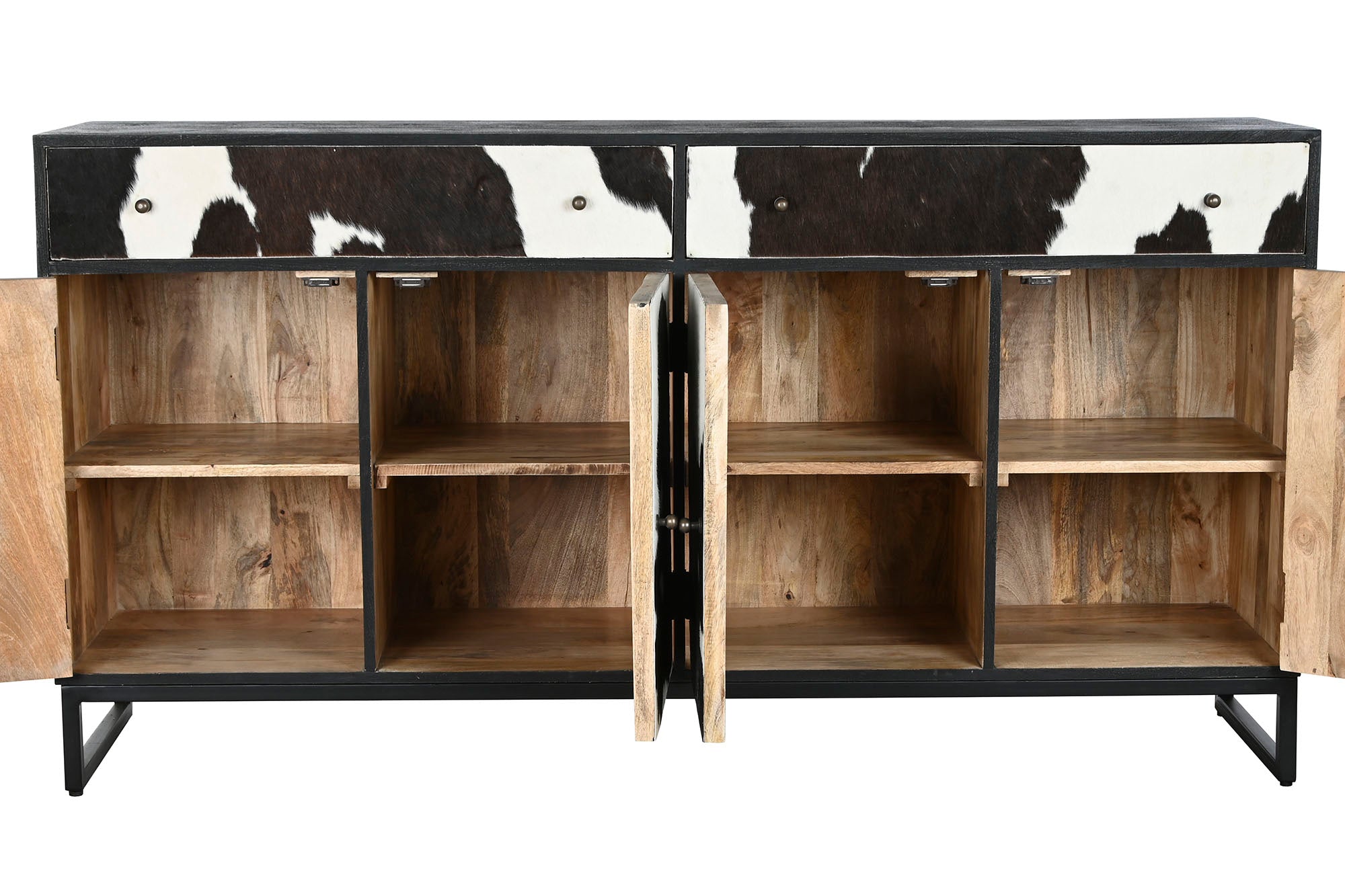 Buffet de couro Mango 172X45X90 Vaca