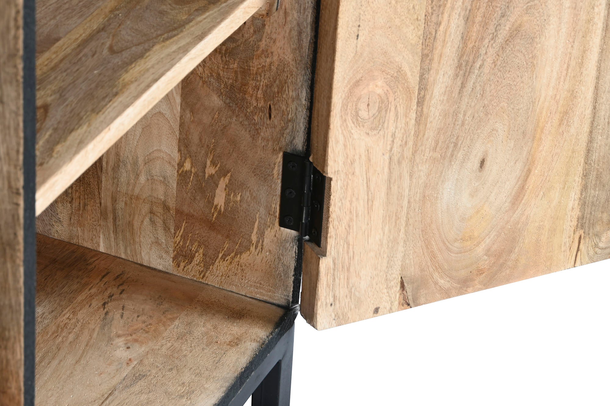 Buffet de couro Mango 172X45X90 Vaca