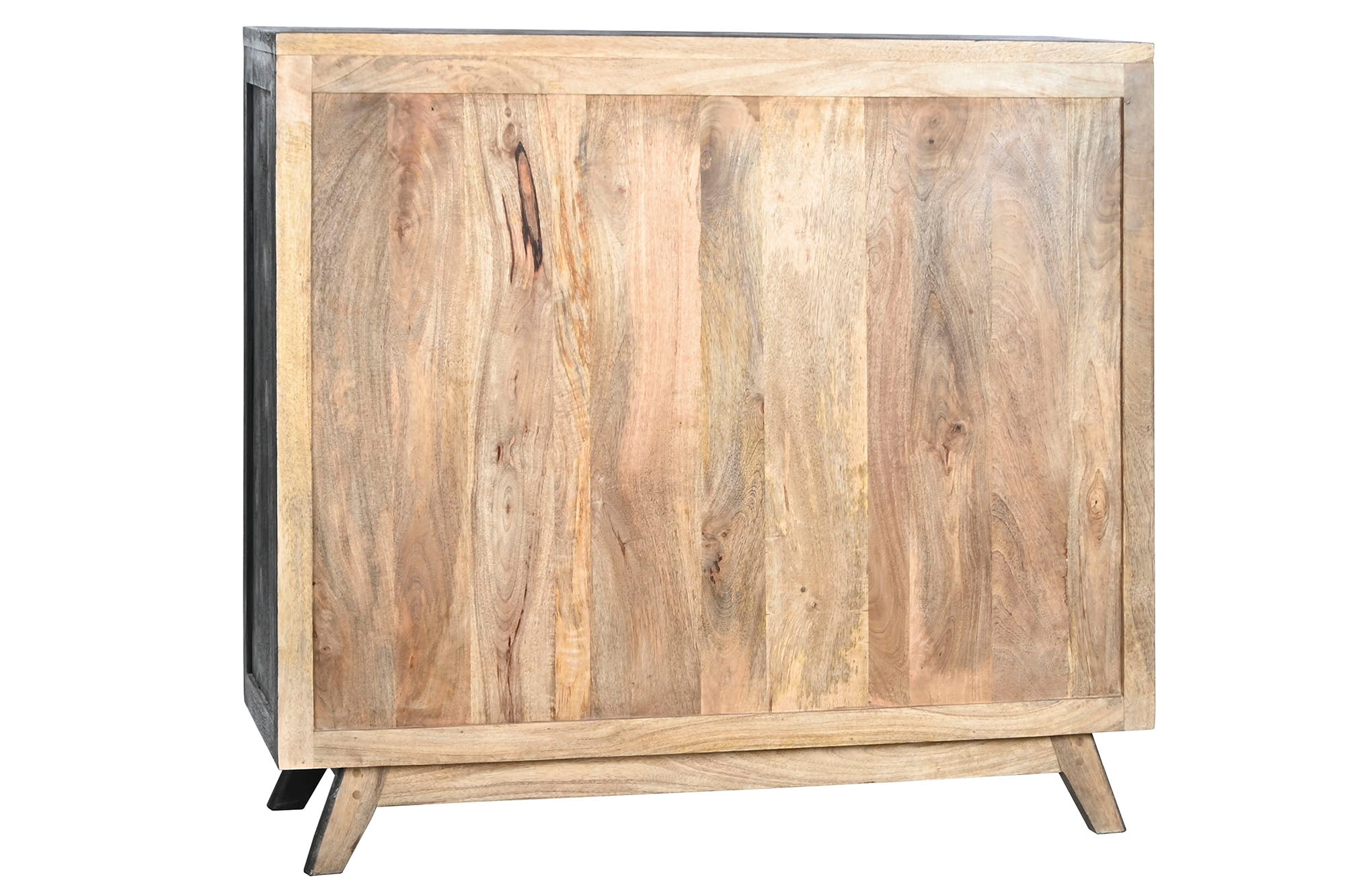 Mango Leather Chest of Drawers 115x36x102 Cowhide