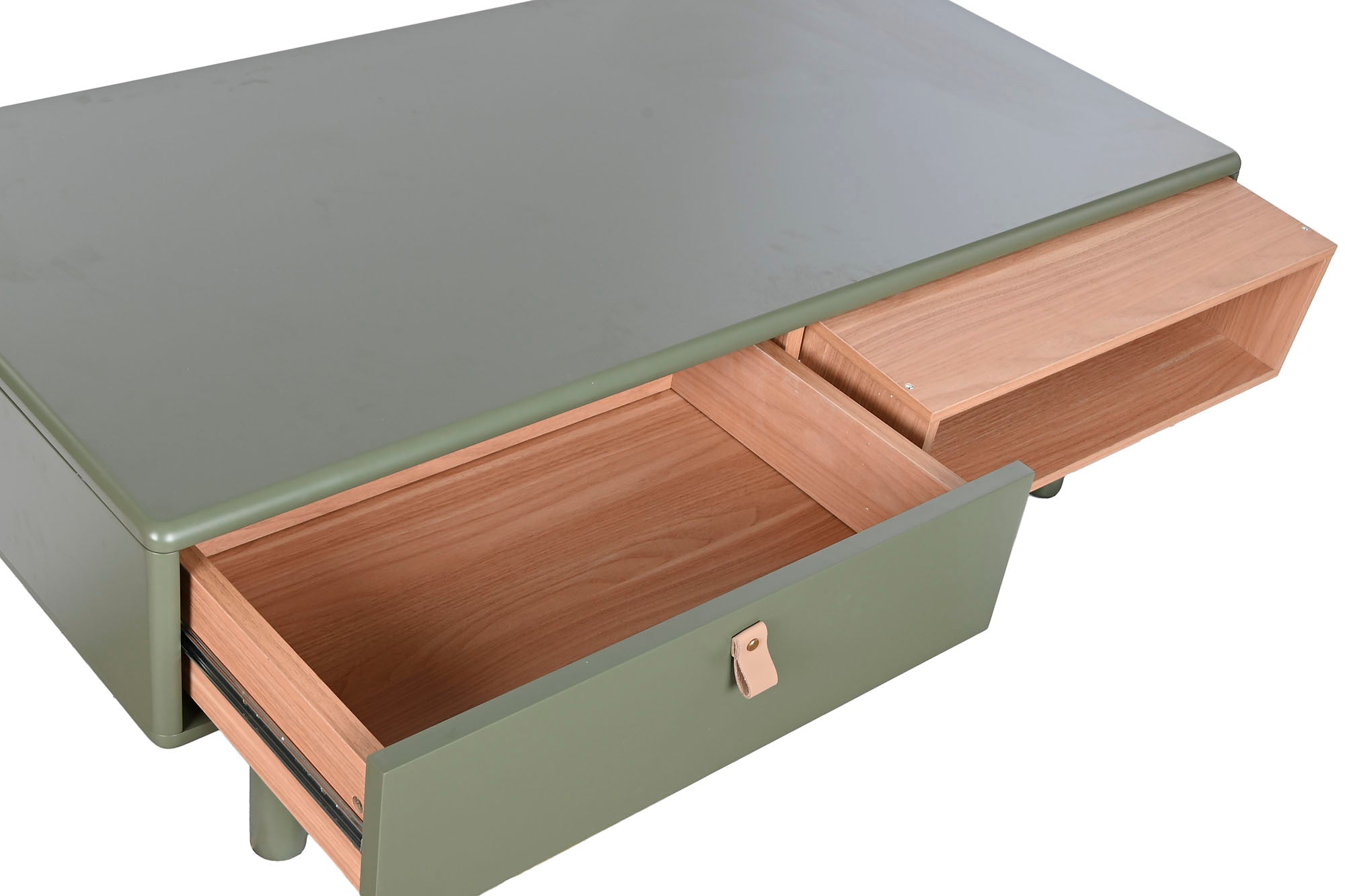 Mesa Centro Mdf Pu 120X60X40 Verde