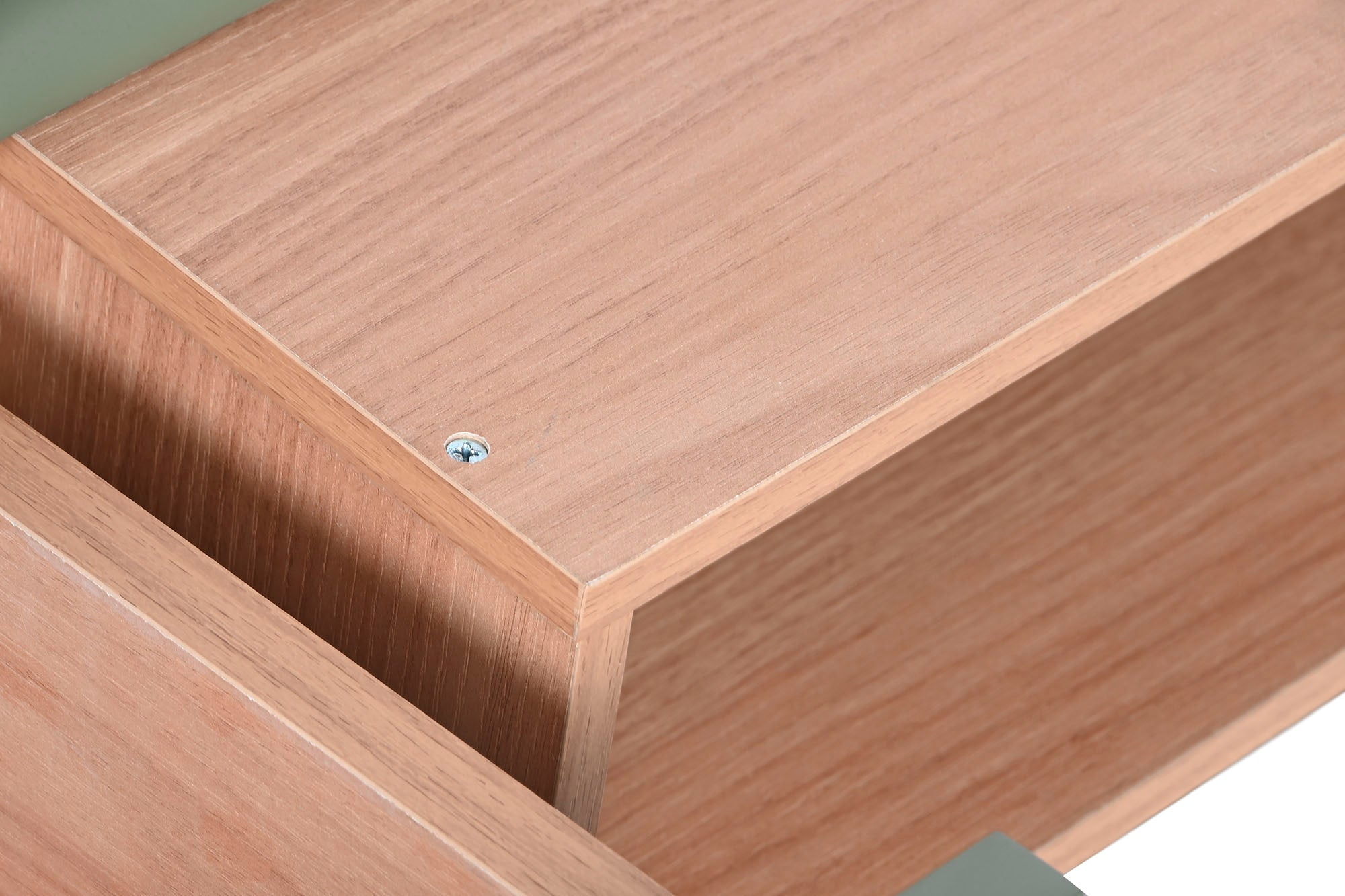 Mesa de Centro Mdf Pu 120X60X40 Verde