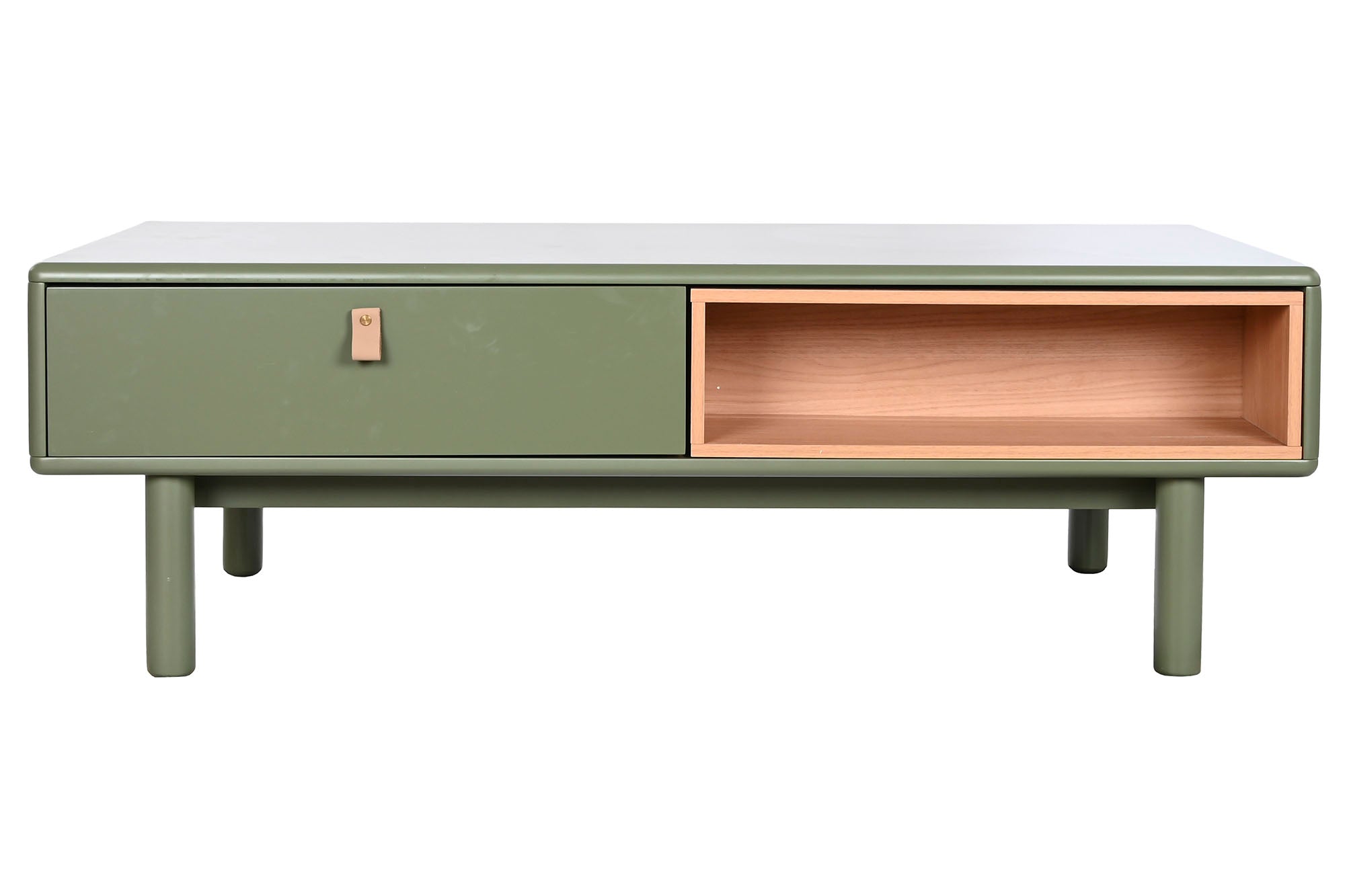 Mesa de Centro Mdf Pu 120X60X40 Verde