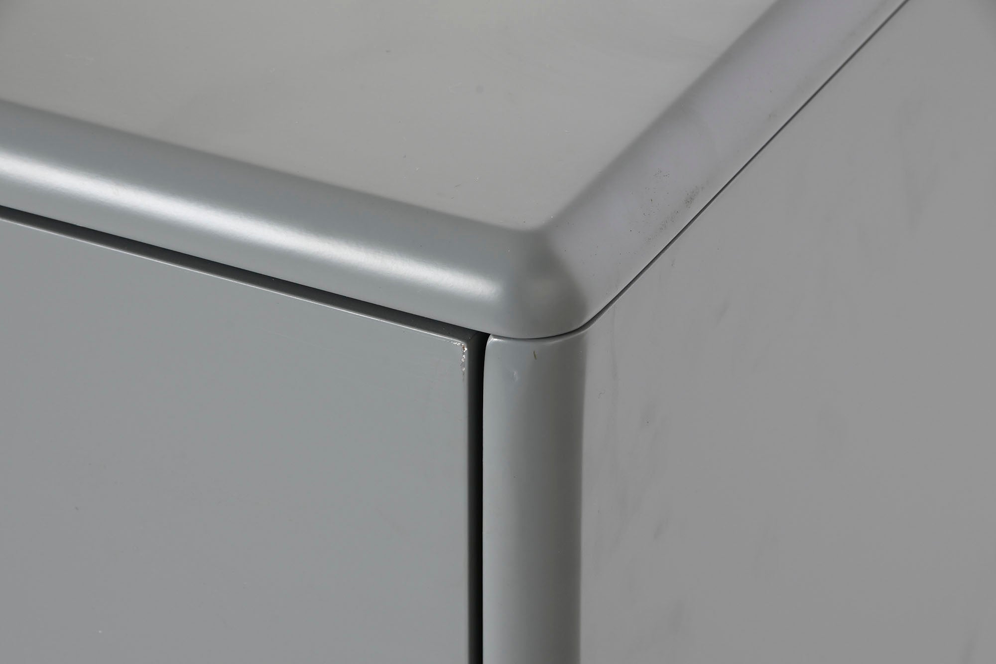 Móvel TV MDF PU 140x40x55 Cinza
