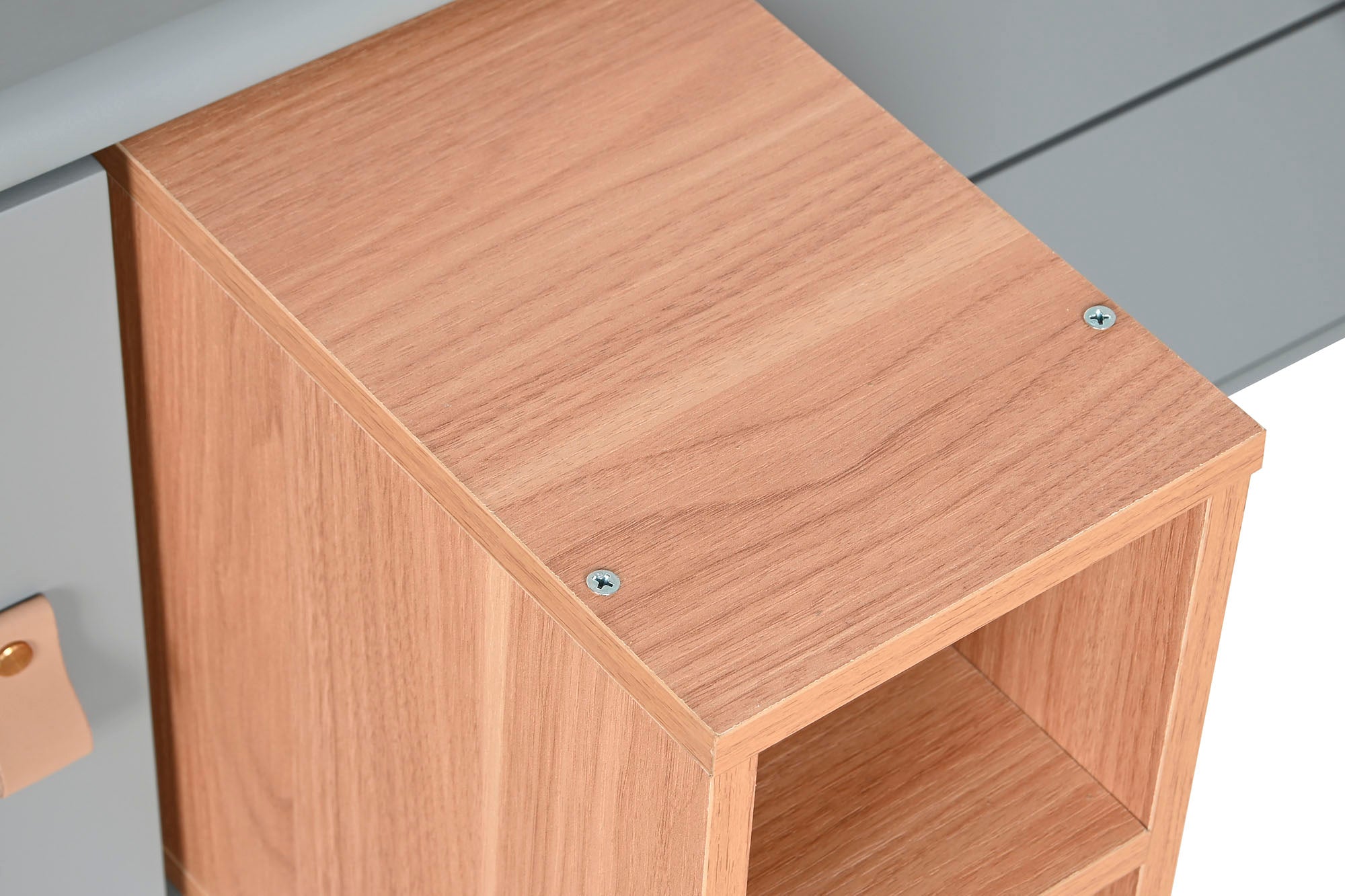 Mueble Tv Mdf Pu 140X40X55 Gris