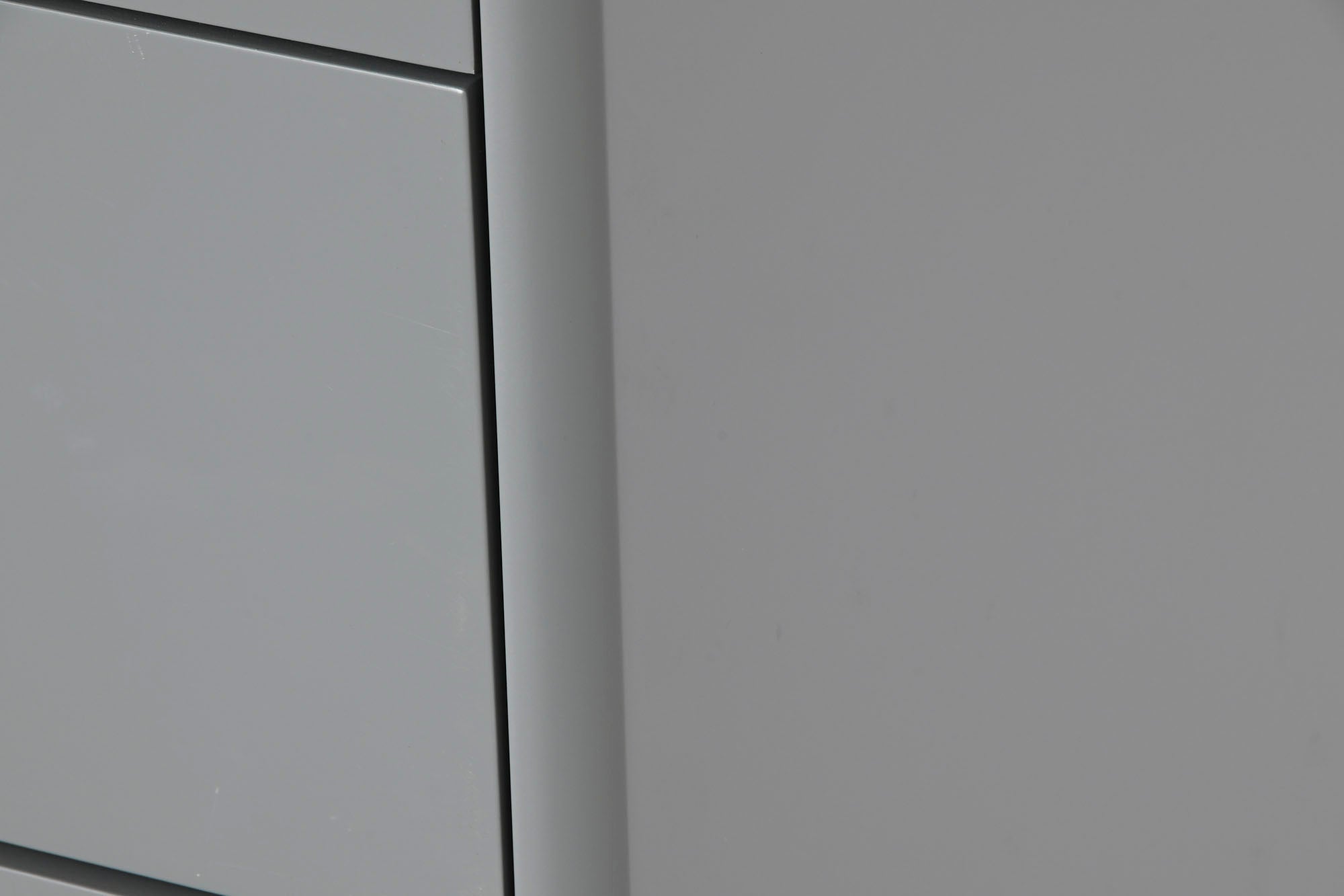 Cômoda MDF PU 120x40x75 Cinza
