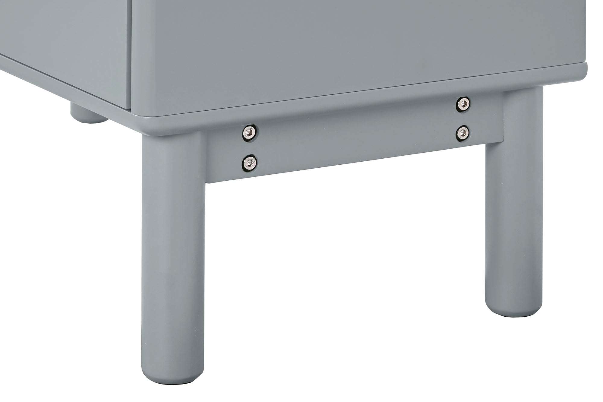 Chifonier Mdf Pu 80X40X117 60,00 Cinza