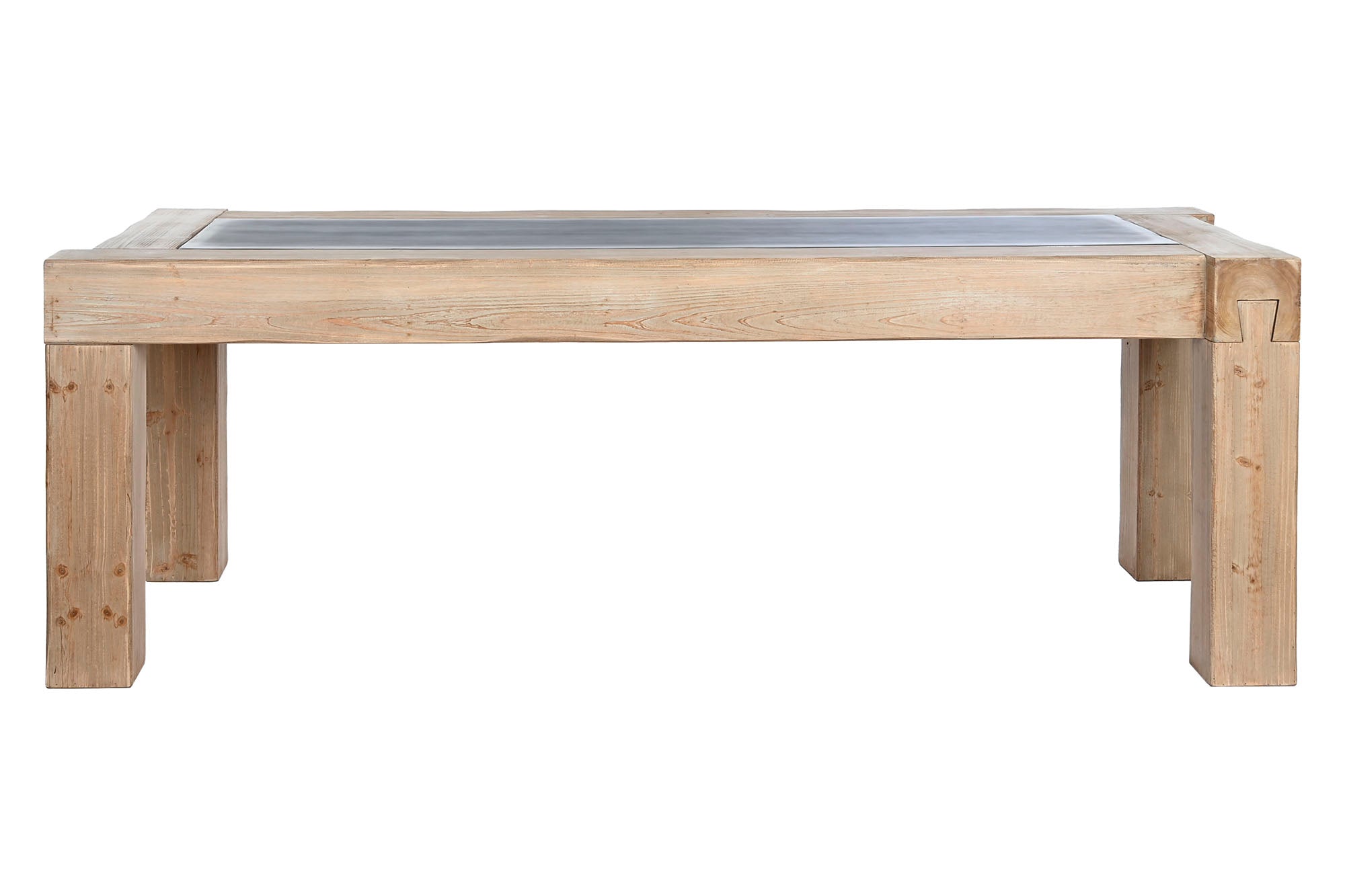 Mesa Comedor Abeto Mdf 220X90X80 Natural