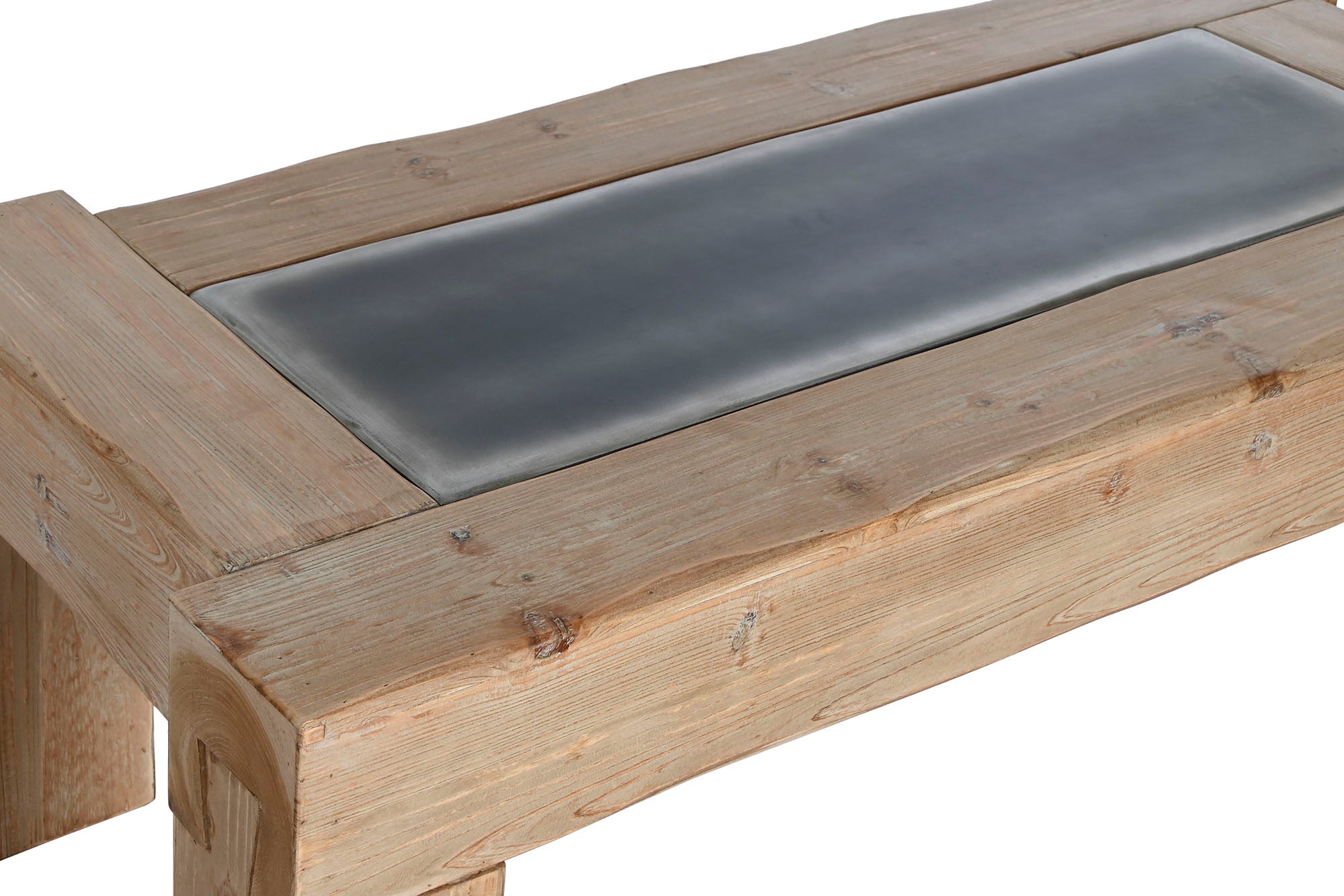 Mesa de Centro em MDF Abeto 140X70X46 Natural
