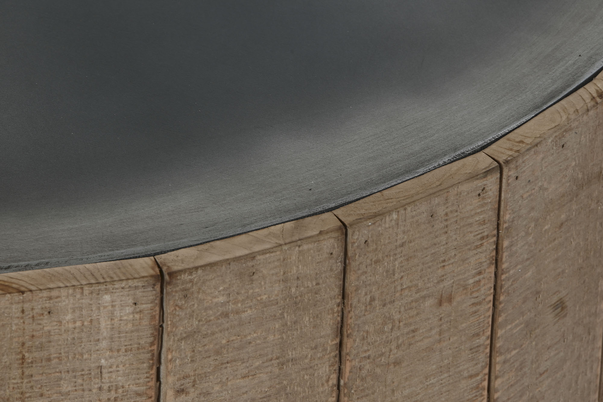 Mesa Centro Abeto Mdf 90X90X30 Natural