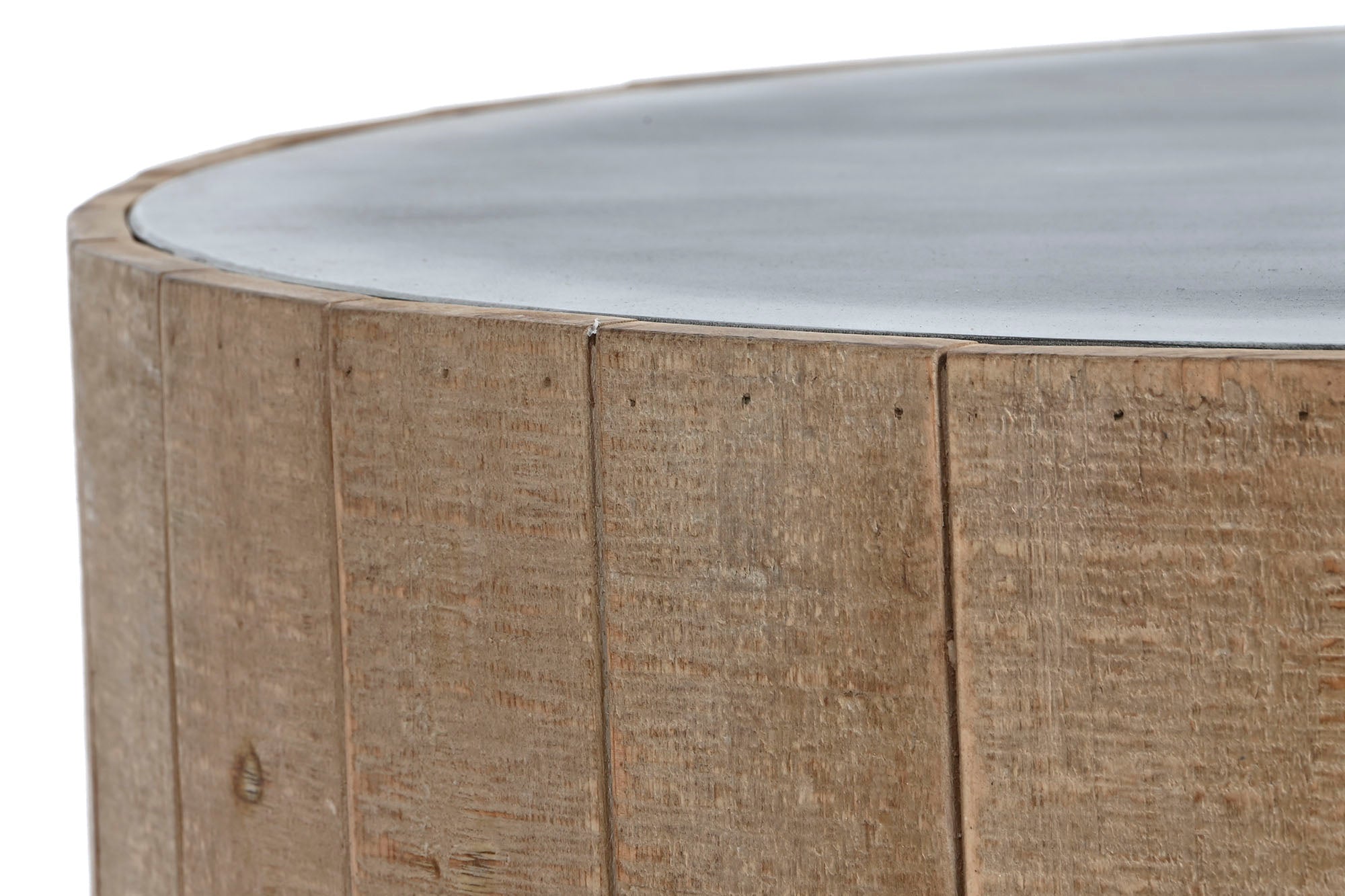 Mesa de Centro em MDF Abeto 90X90X30 Natural