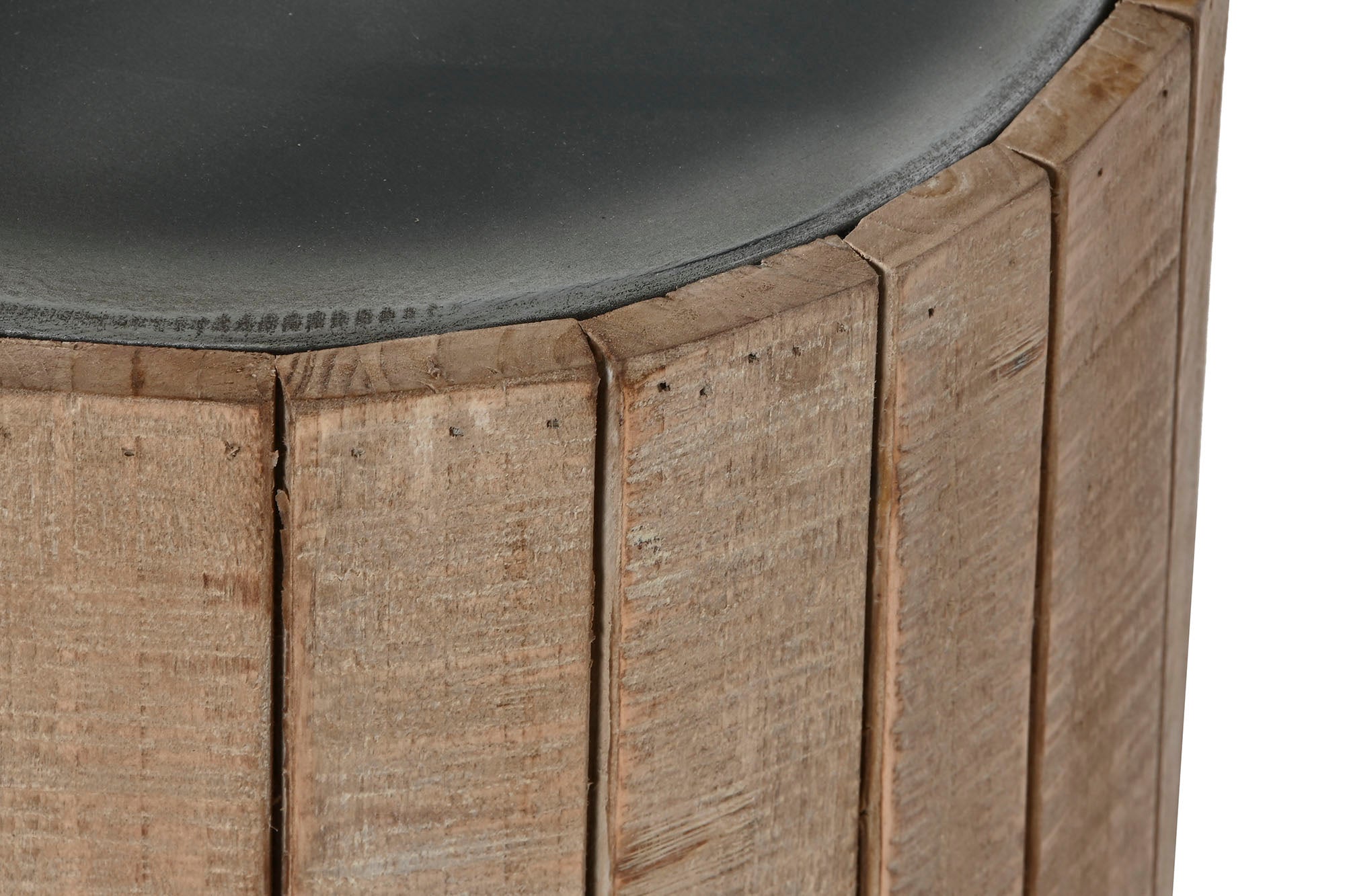 Fir MDF Side Table 36x36x45 Natural